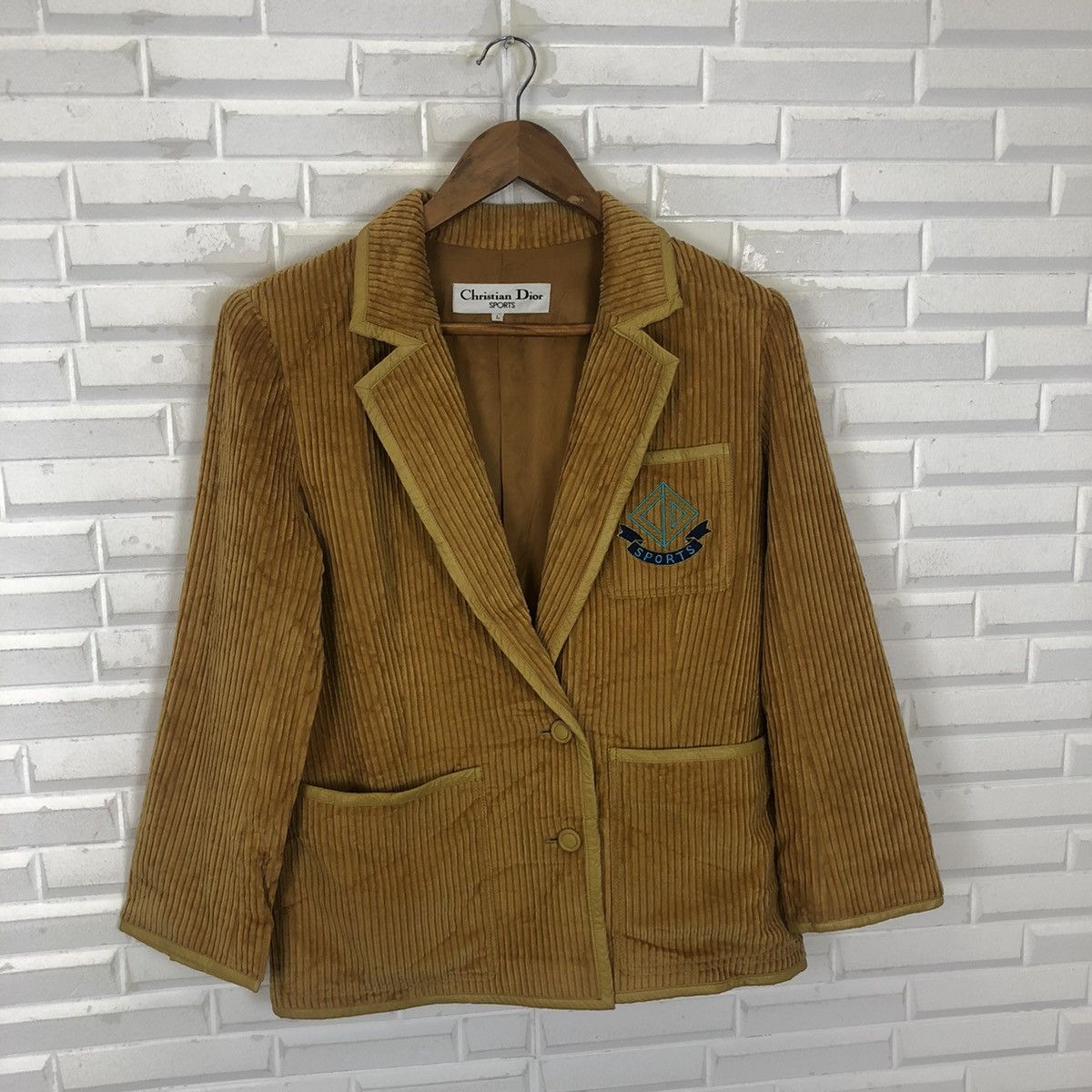 Designer CHRISTIAN DIOR SPORT CUDUROY VALVET JACKET Size US M / EU 48-50 / 2 - 4 Thumbnail