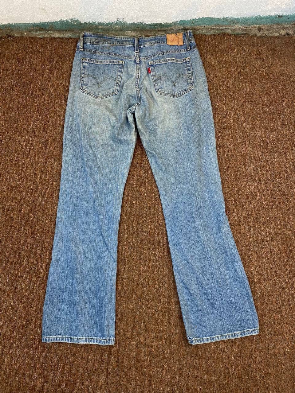 image of Levis 518 Superlow Bootcut Flare Denim, Women's (Size 34)