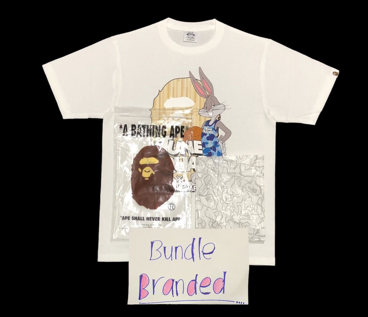 Bape Bape x Space Jam Ape Head Tee Size US M / EU 48-50 / 2 - 6 Thumbnail