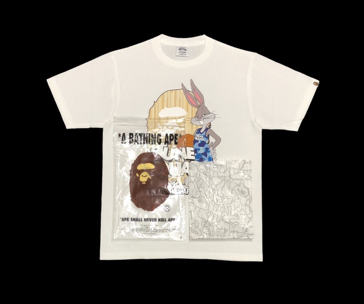 Bape Bape x Space Jam Ape Head Tee Size US M / EU 48-50 / 2 - 5 Thumbnail