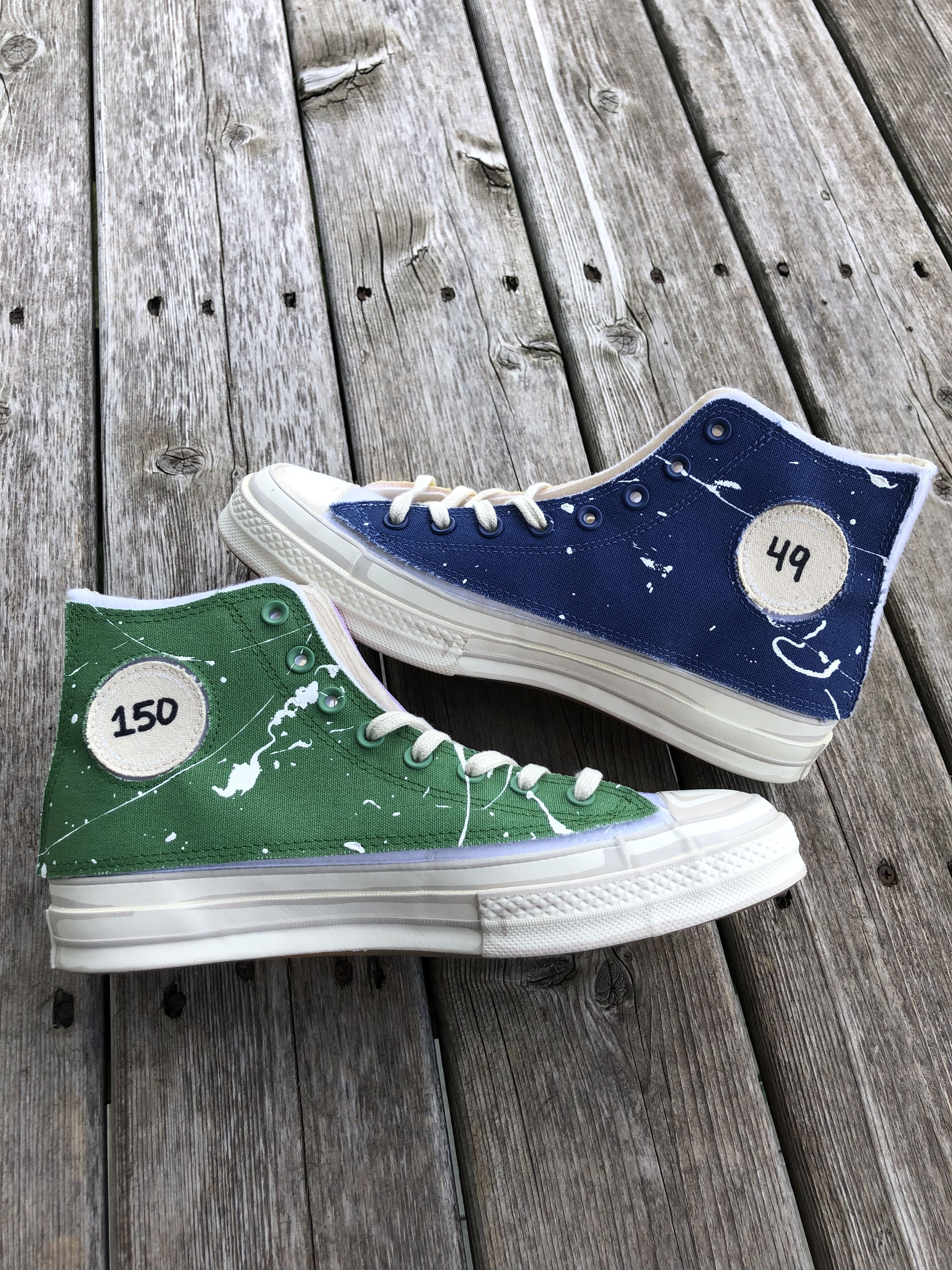 Converse Joshua Vides Converse MCA Chicago Chuck Taylor White Size US 9.5 / EU 42-43 - 4 Thumbnail