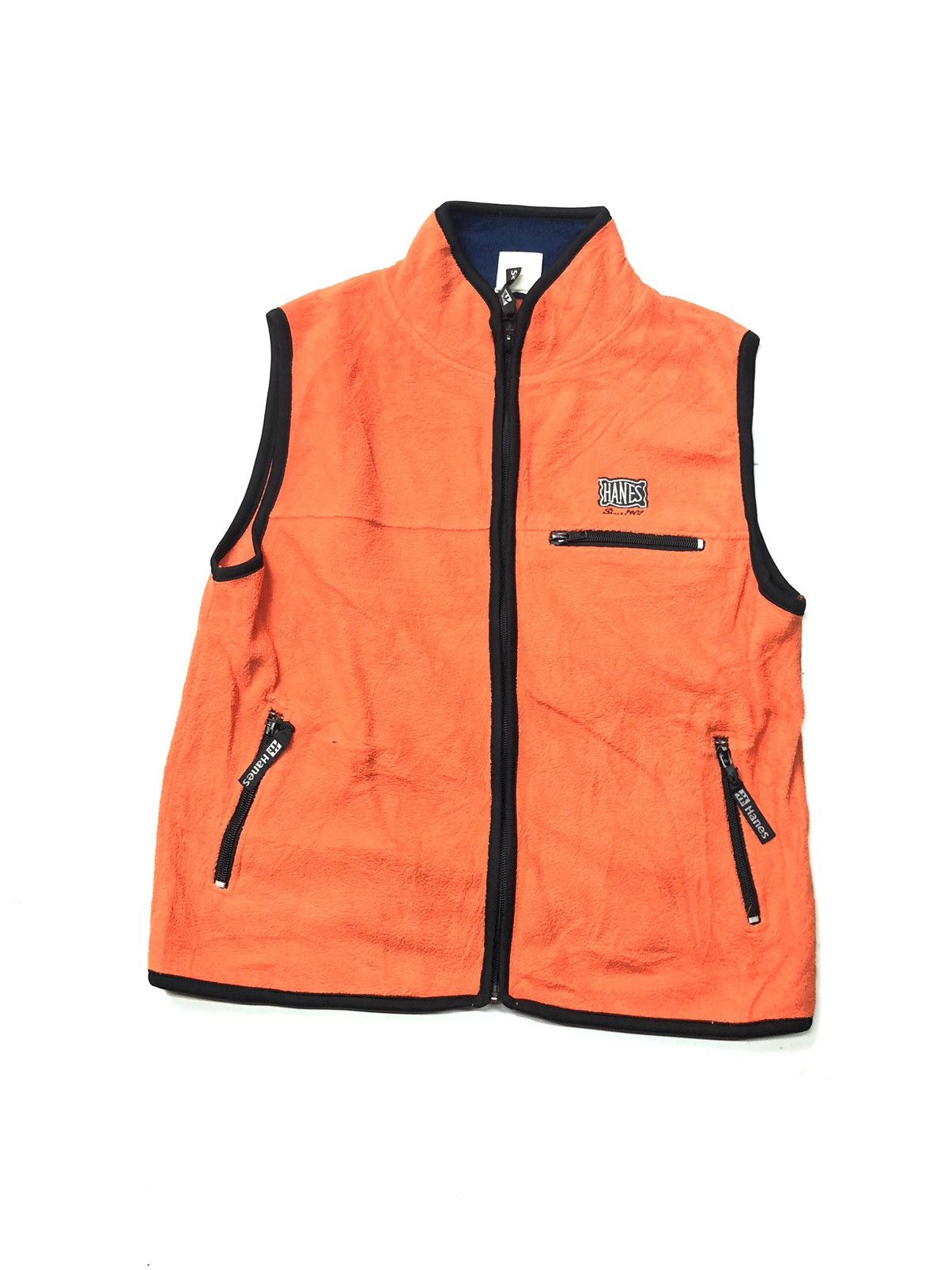 Hanes × Vintage VINTAGE 100th ANNIVERSARY HANES FLEECE VEST Size US S / EU 44-46 / 1 - 1 Thumbnail
