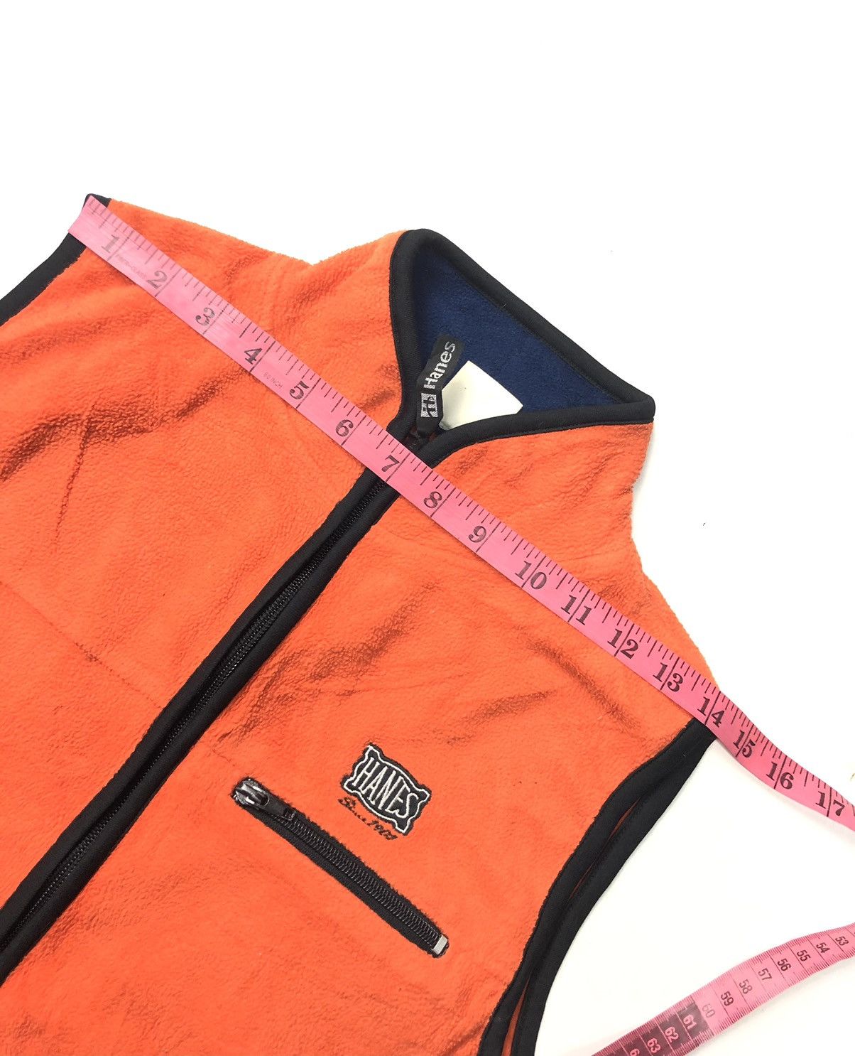Hanes × Vintage VINTAGE 100th ANNIVERSARY HANES FLEECE VEST Size US S / EU 44-46 / 1 - 10 Thumbnail