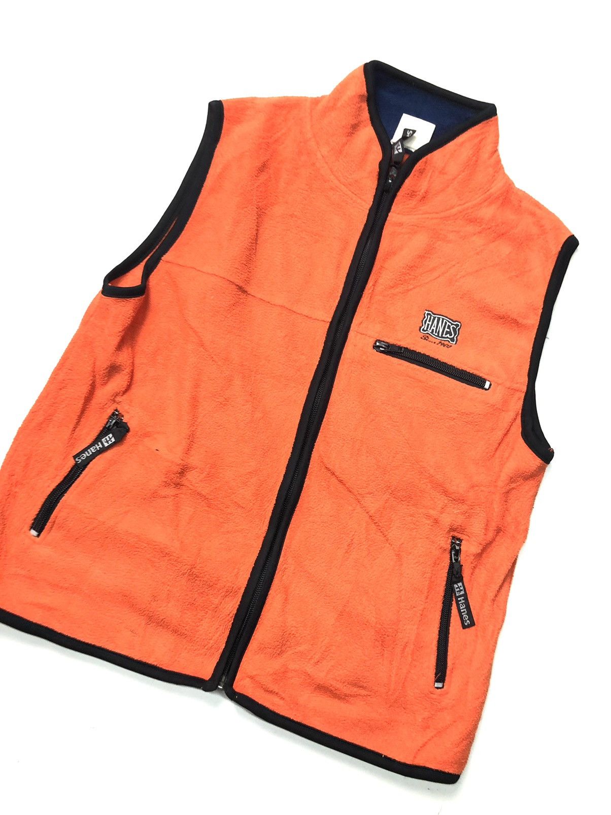 Hanes × Vintage VINTAGE 100th ANNIVERSARY HANES FLEECE VEST Size US S / EU 44-46 / 1 - 2 Thumbnail