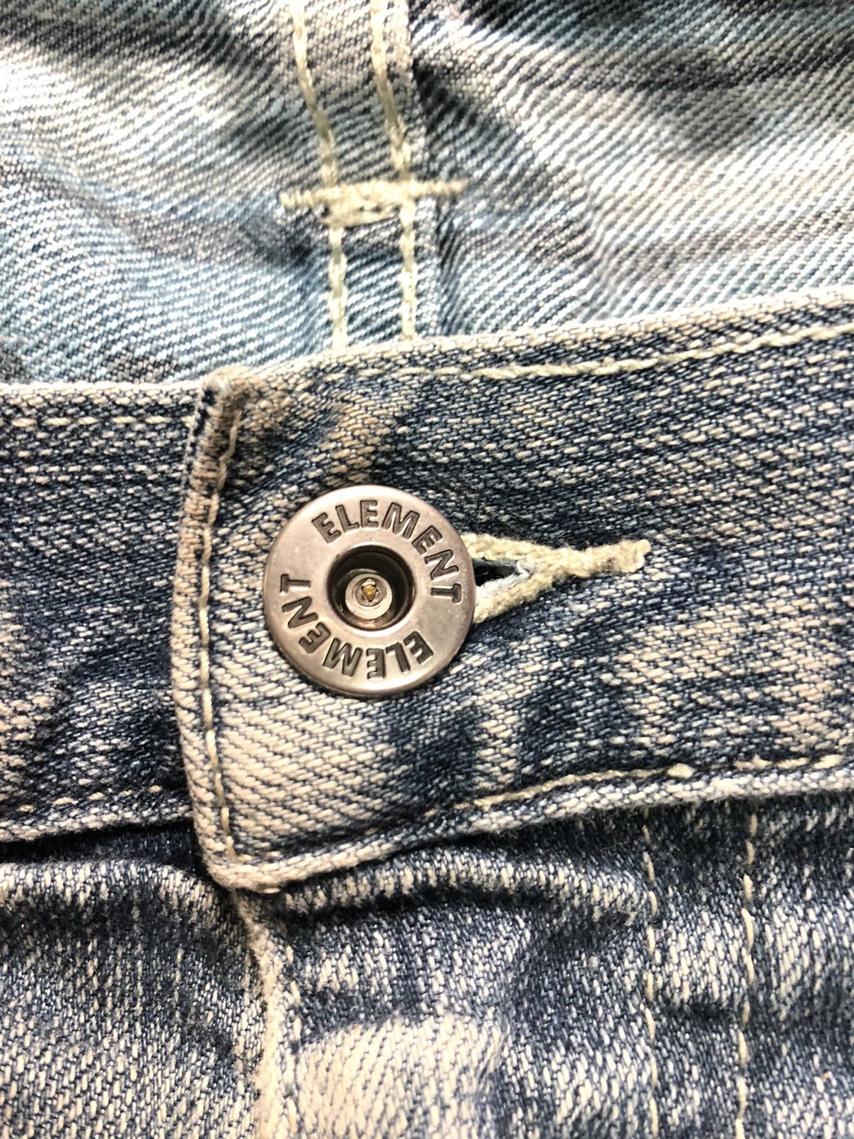 Element × Vintage VINTAGE ELEMENT BLUE WASH DISTRESSED DENIM Size US 34 / EU 50 - 7 Thumbnail
