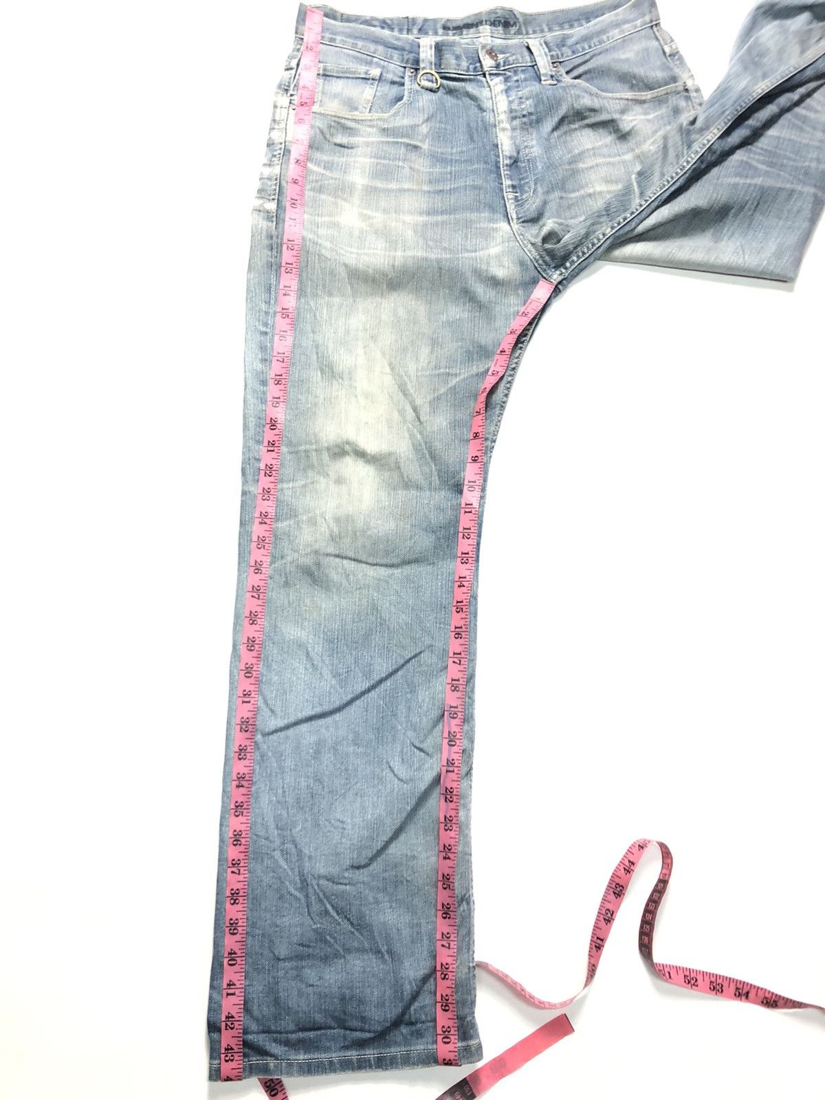 Element × Vintage VINTAGE ELEMENT BLUE WASH DISTRESSED DENIM Size US 34 / EU 50 - 15 Thumbnail