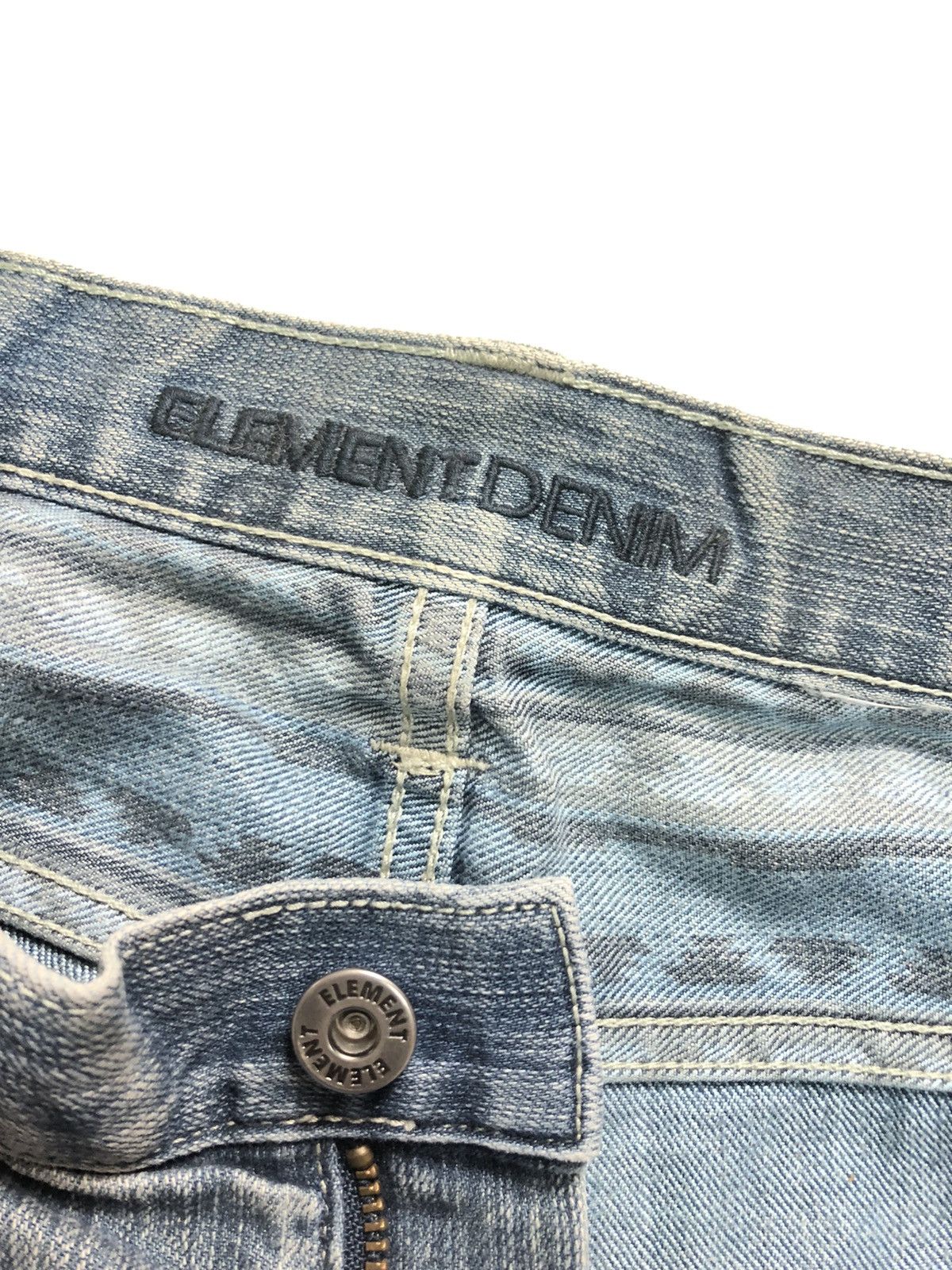 Element × Vintage VINTAGE ELEMENT BLUE WASH DISTRESSED DENIM Size US 34 / EU 50 - 9 Thumbnail