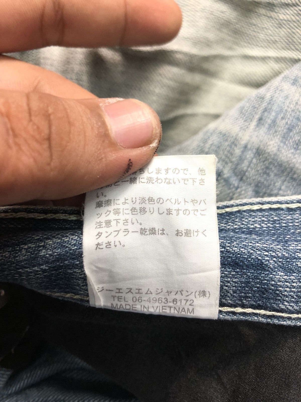 Element × Vintage VINTAGE ELEMENT BLUE WASH DISTRESSED DENIM Size US 34 / EU 50 - 11 Thumbnail
