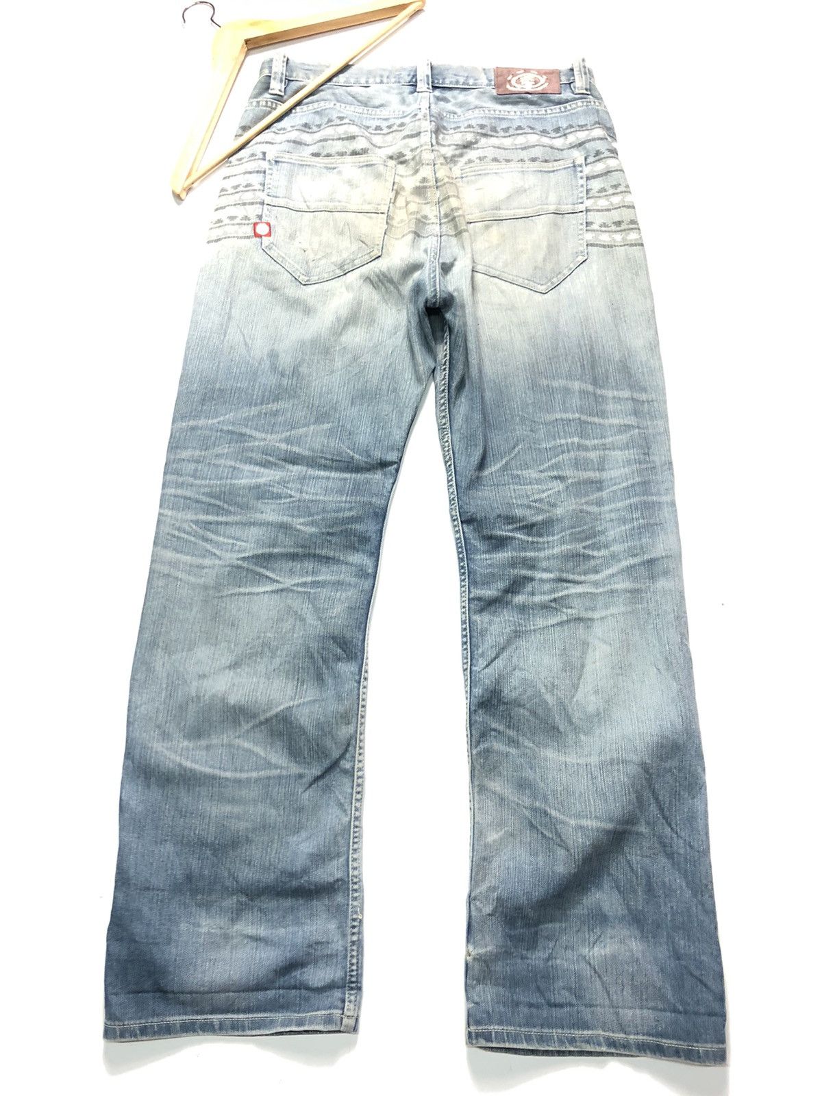 Element × Vintage VINTAGE ELEMENT BLUE WASH DISTRESSED DENIM Size US 34 / EU 50 - 4 Thumbnail
