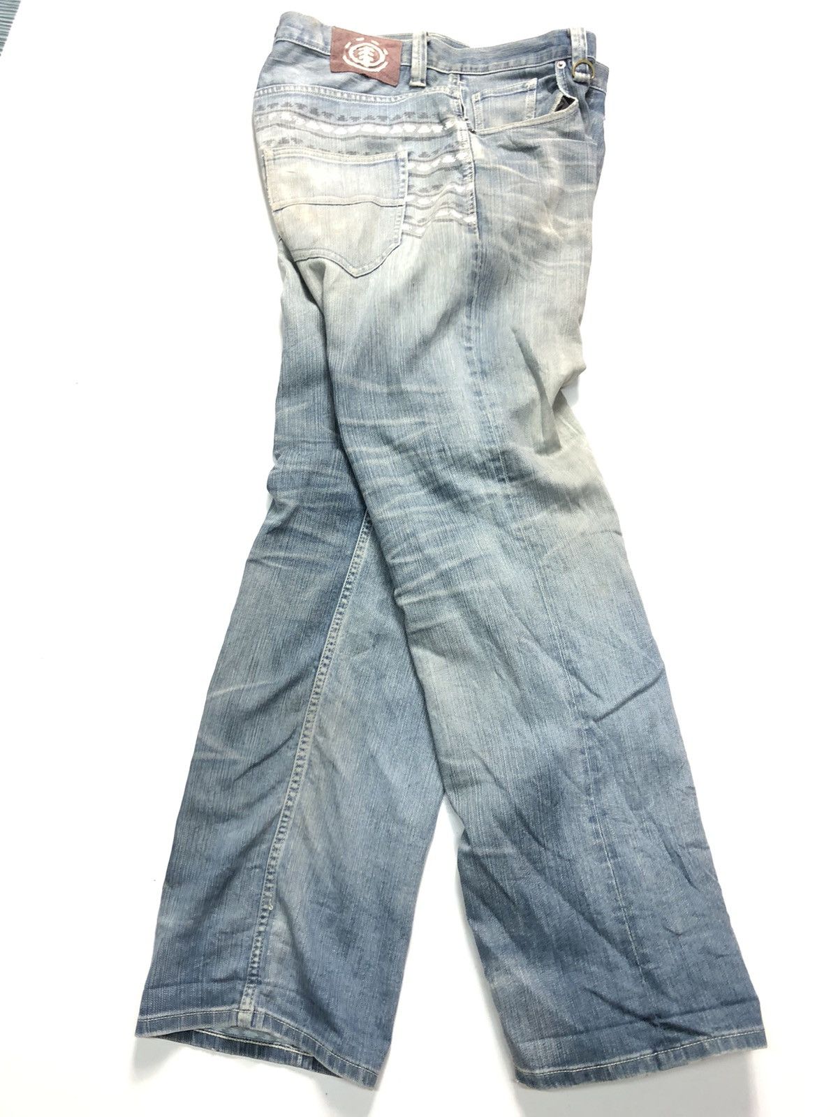 Element × Vintage VINTAGE ELEMENT BLUE WASH DISTRESSED DENIM Size US 34 / EU 50 - 13 Thumbnail