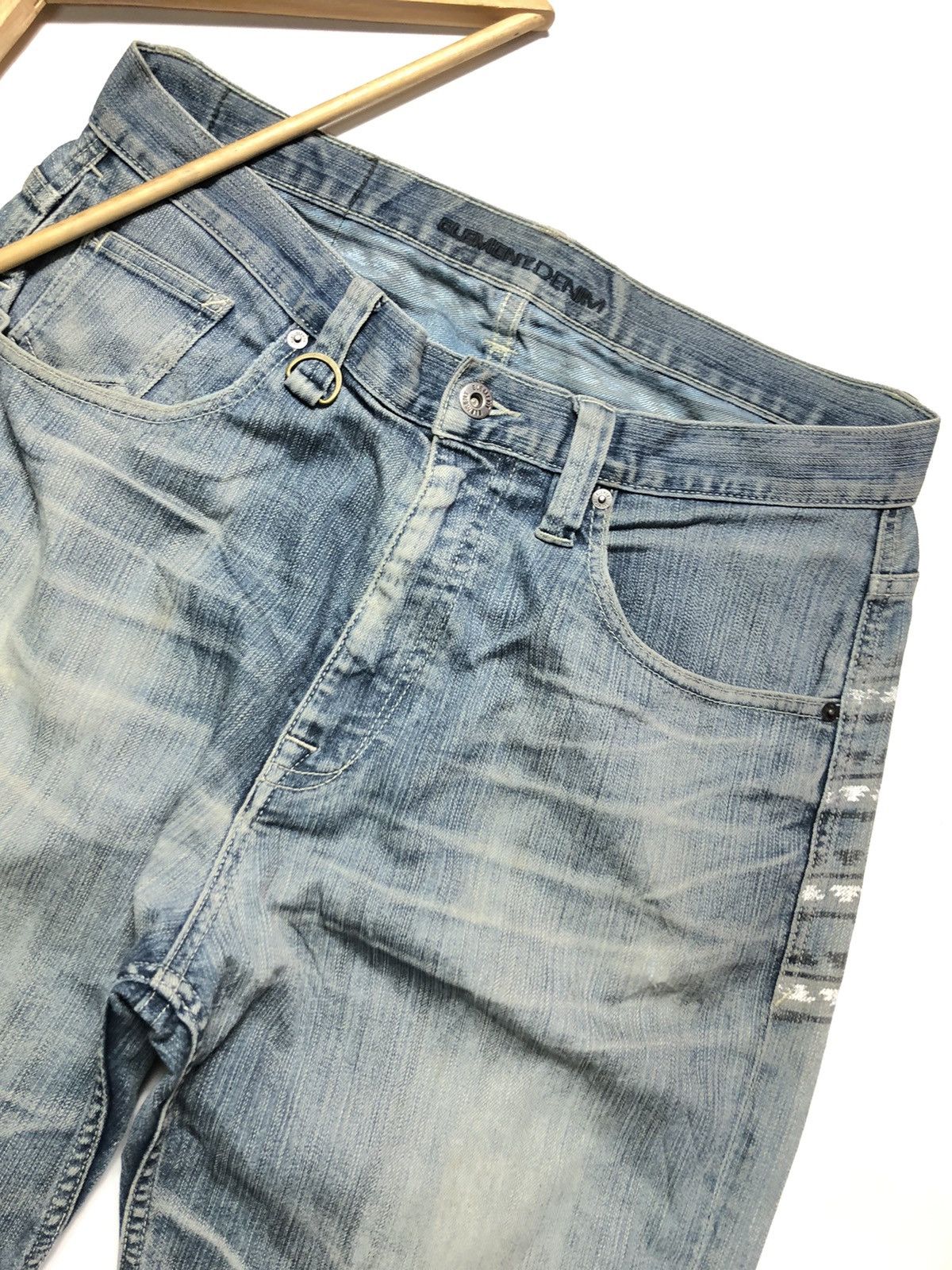 Element × Vintage VINTAGE ELEMENT BLUE WASH DISTRESSED DENIM Size US 34 / EU 50 - 6 Thumbnail