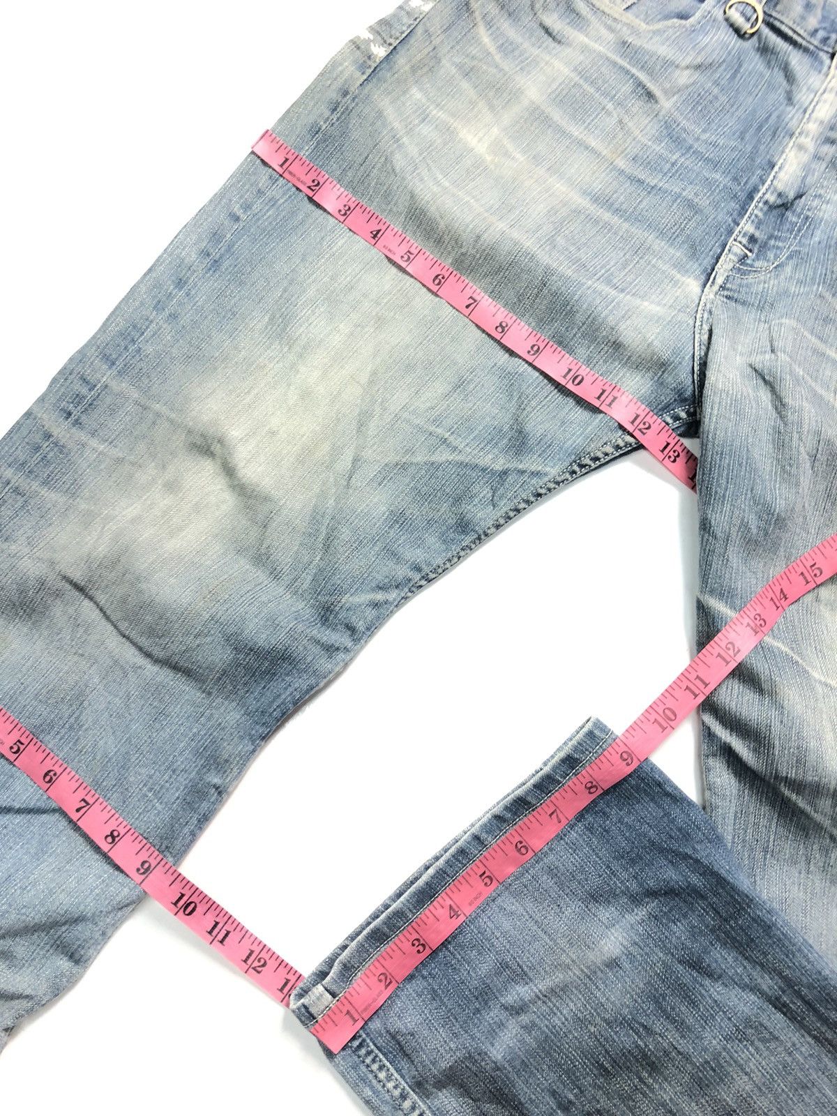 Element × Vintage VINTAGE ELEMENT BLUE WASH DISTRESSED DENIM Size US 34 / EU 50 - 16 Thumbnail