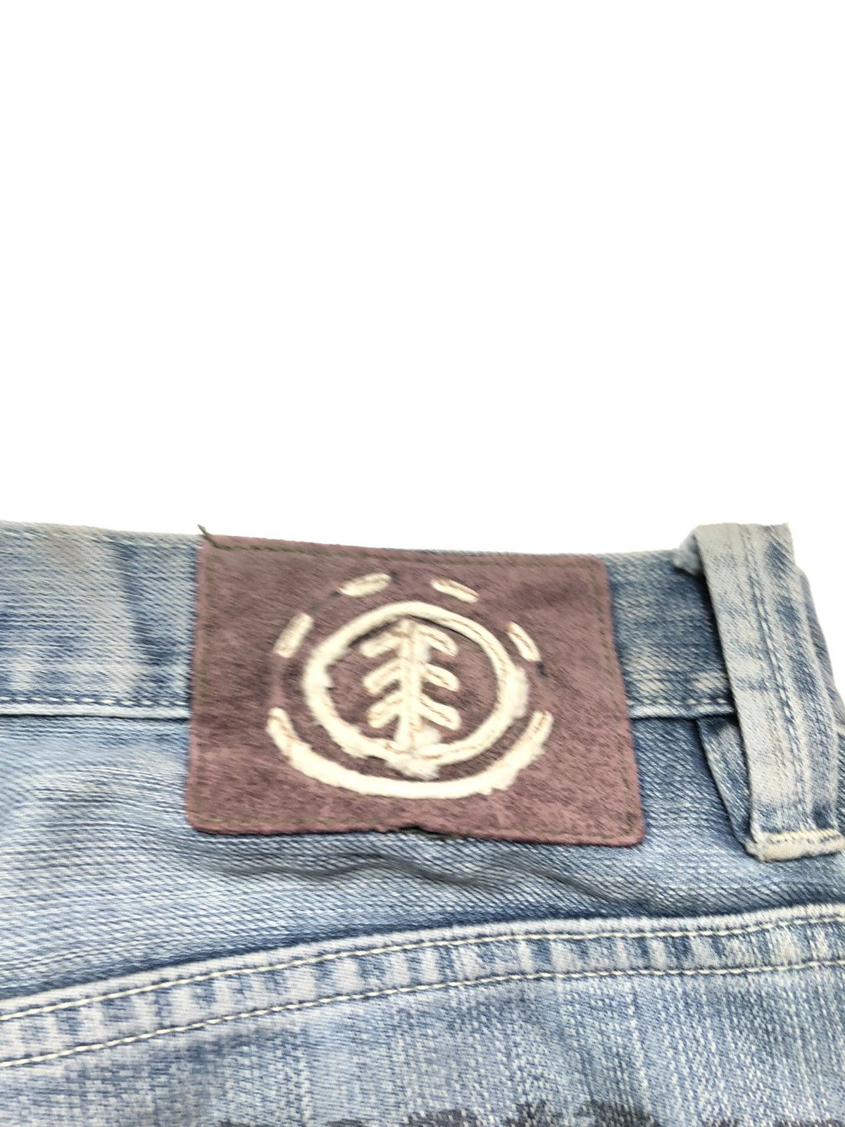 Element × Vintage VINTAGE ELEMENT BLUE WASH DISTRESSED DENIM Size US 34 / EU 50 - 3 Thumbnail