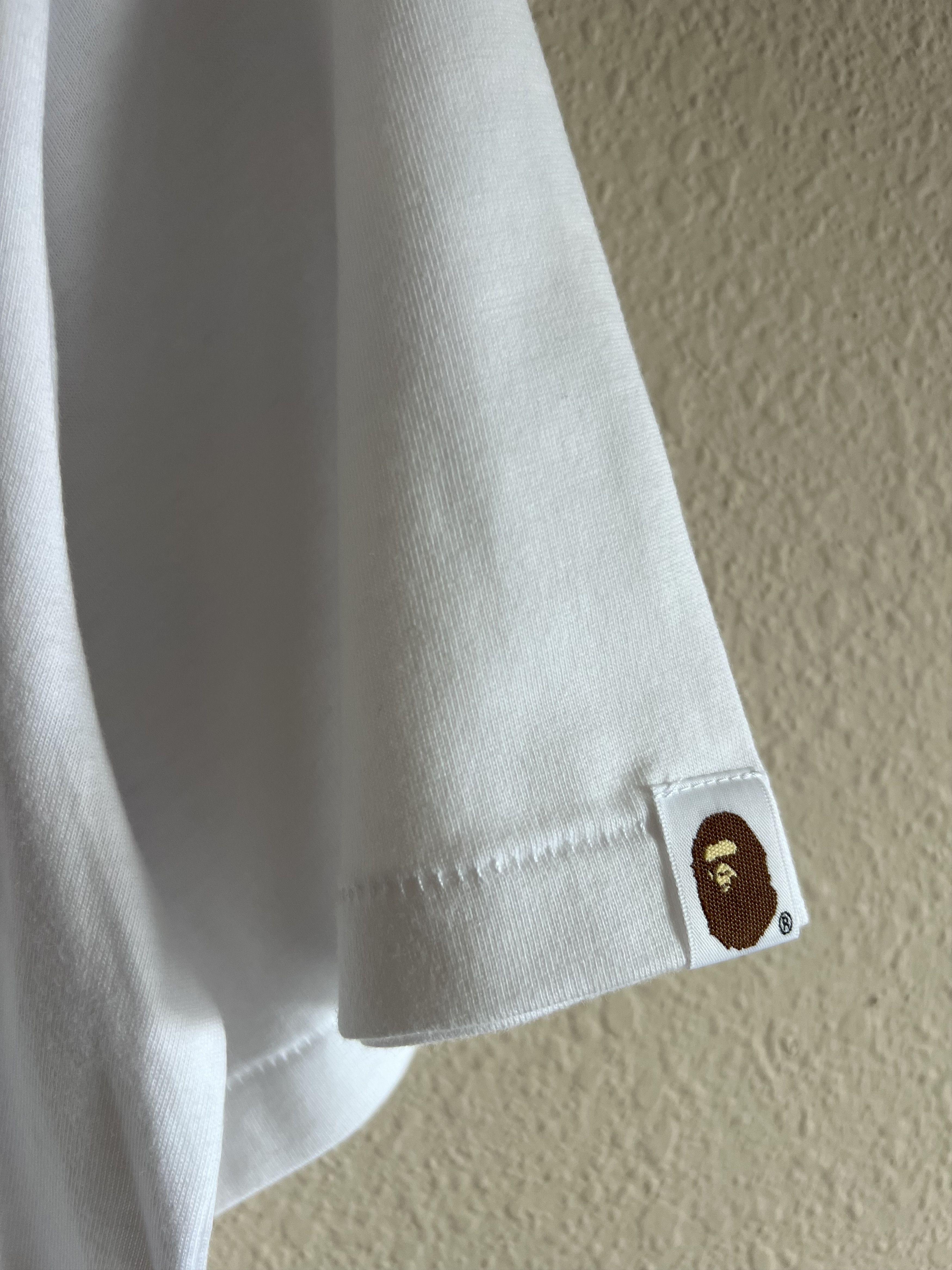 Bape Bape Black New Years Logo Tee White Size US XL / EU 56 / 4 - 3 Thumbnail