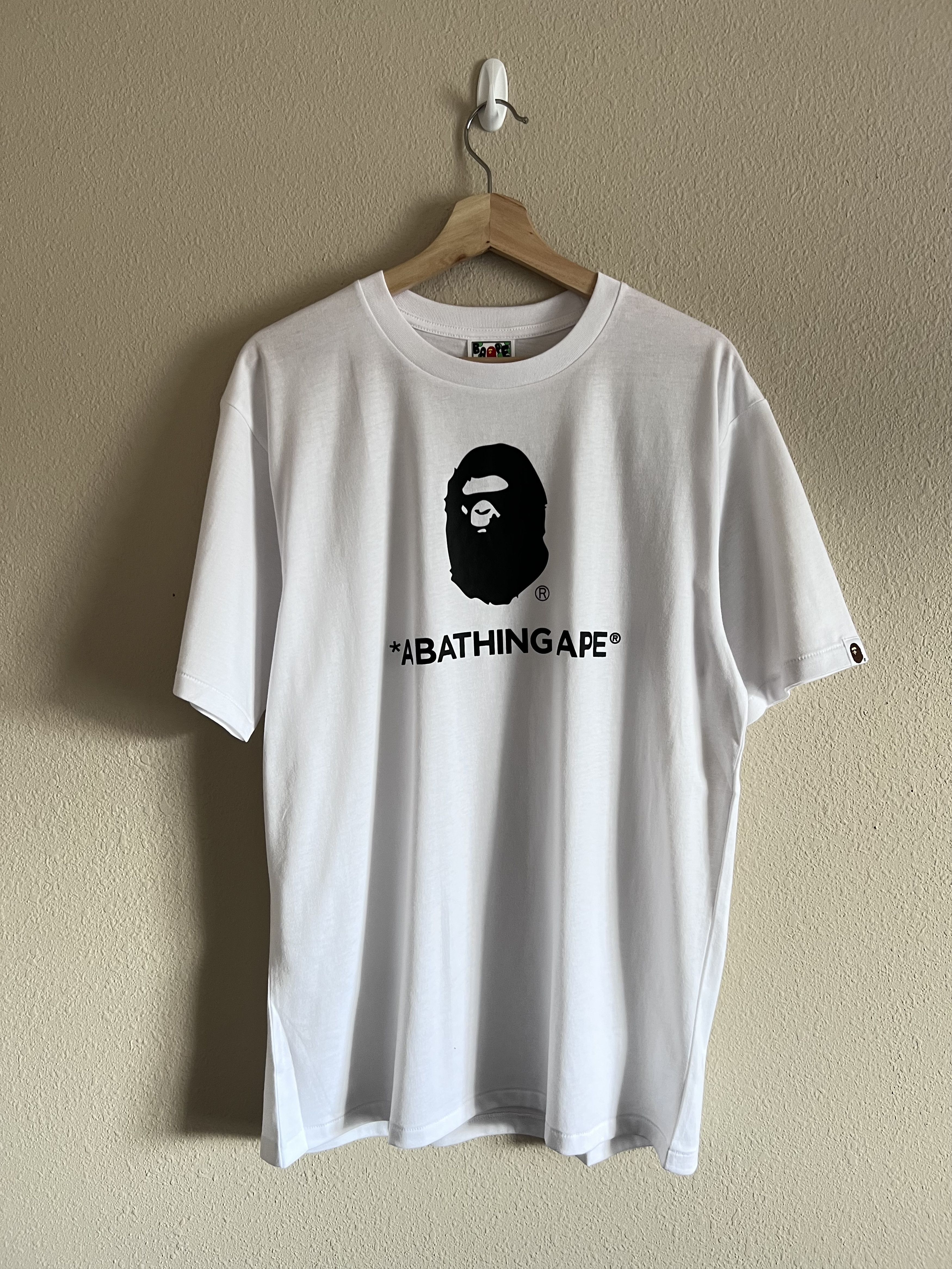 Bape Bape Black New Years Logo Tee White Size US XL / EU 56 / 4 - 1 Thumbnail