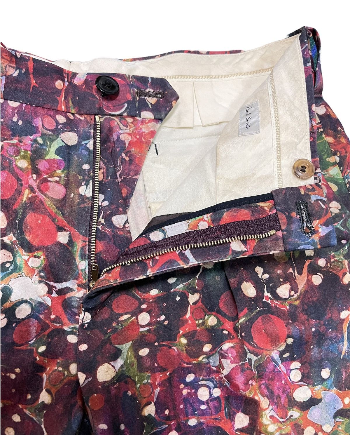 Paul Smith Paul smith khakis pants overprint art design Size US 31 - 3 Thumbnail