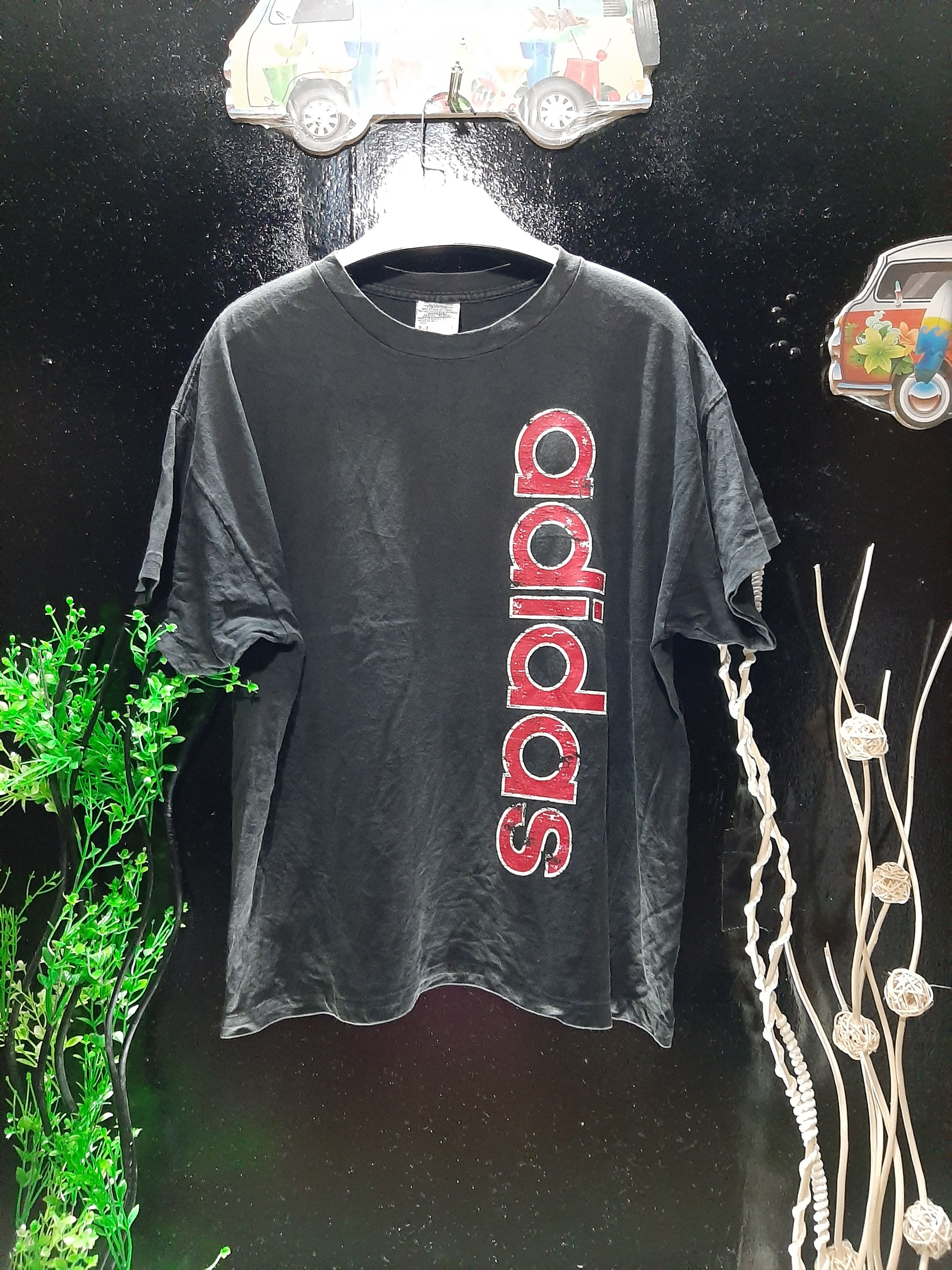 Adidas × Vintage VINTAGE 90s ADIDAS TREFOIL U.S.A BIG LOGOS BACK Size US L / EU 52-54 / 3 - 2 Thumbnail
