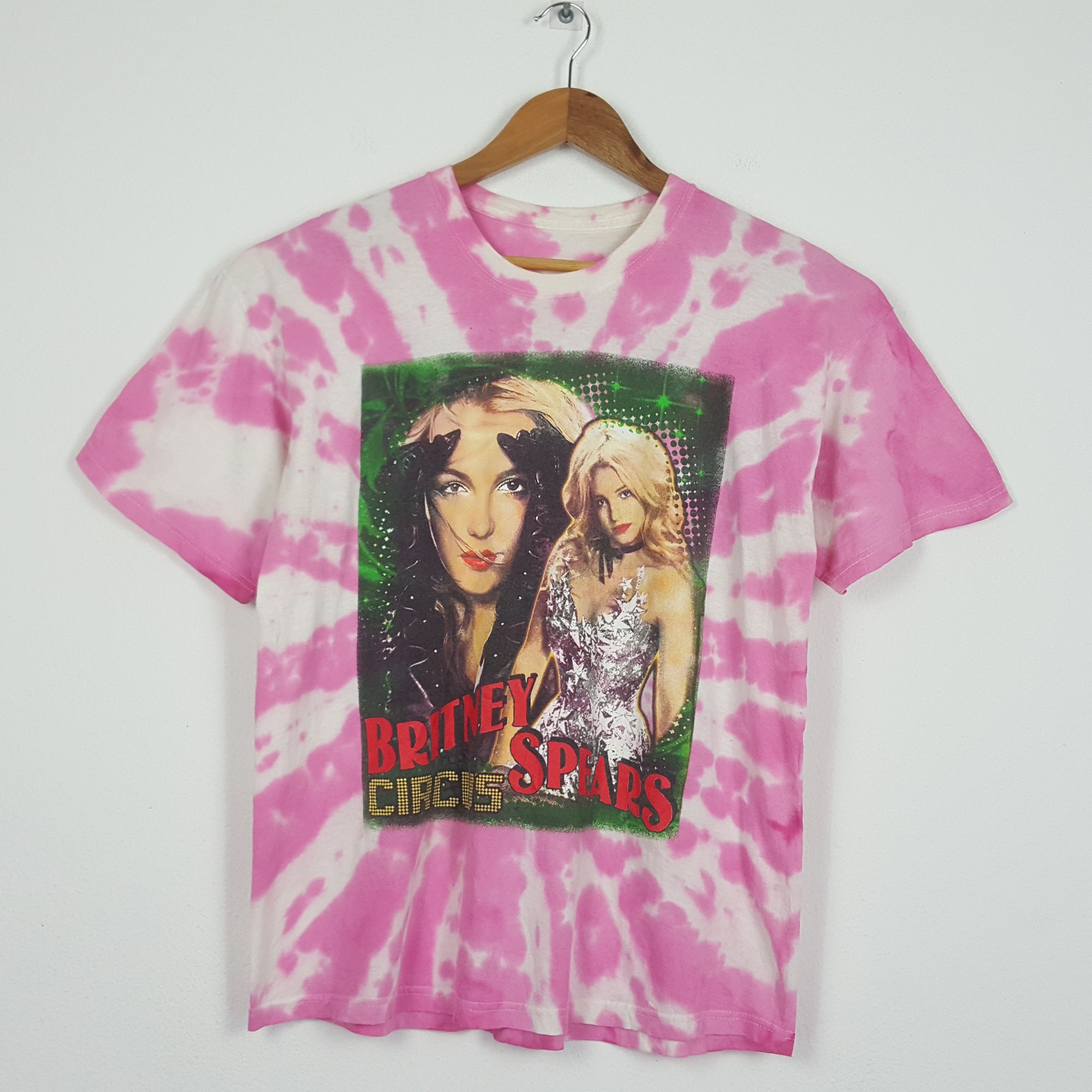 Band Tees × Vintage Vintage BRITNEY SPEARS American Singe Tour Concert T-Shirt Size US L / EU 52-54 / 3 - 1 Thumbnail