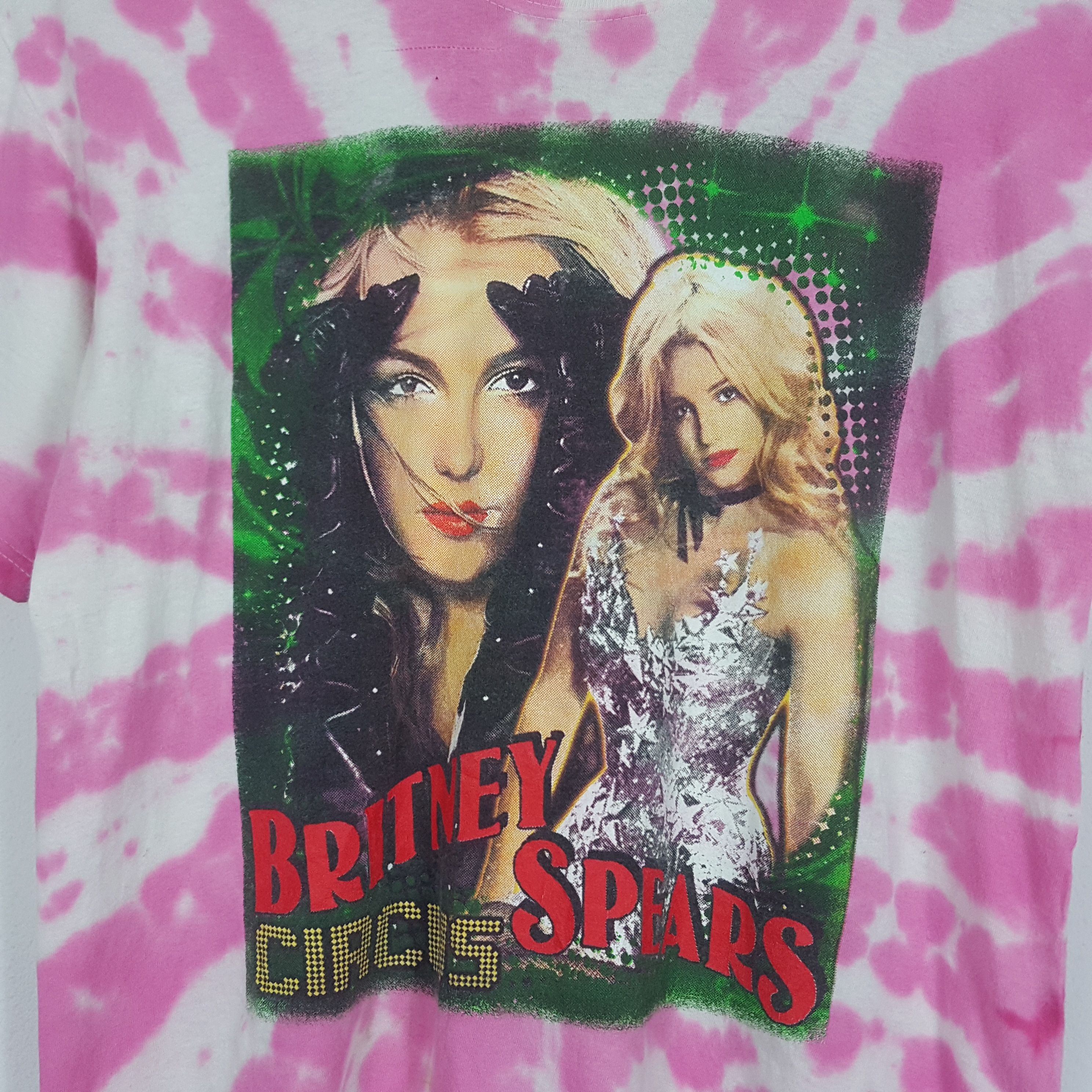 Band Tees × Vintage Vintage BRITNEY SPEARS American Singe Tour Concert T-Shirt Size US L / EU 52-54 / 3 - 5 Thumbnail