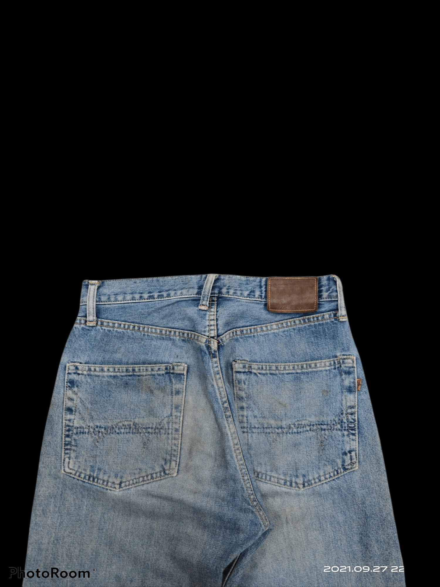 Edwin DiSTRESSED JAPANESE BRAND SELVEDGE EDWIN 505 Size US 29 - 5 Thumbnail