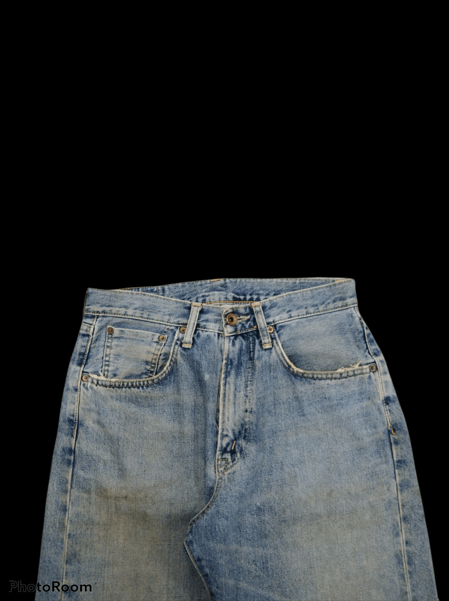 Edwin DiSTRESSED JAPANESE BRAND SELVEDGE EDWIN 505 Size US 29 - 4 Thumbnail