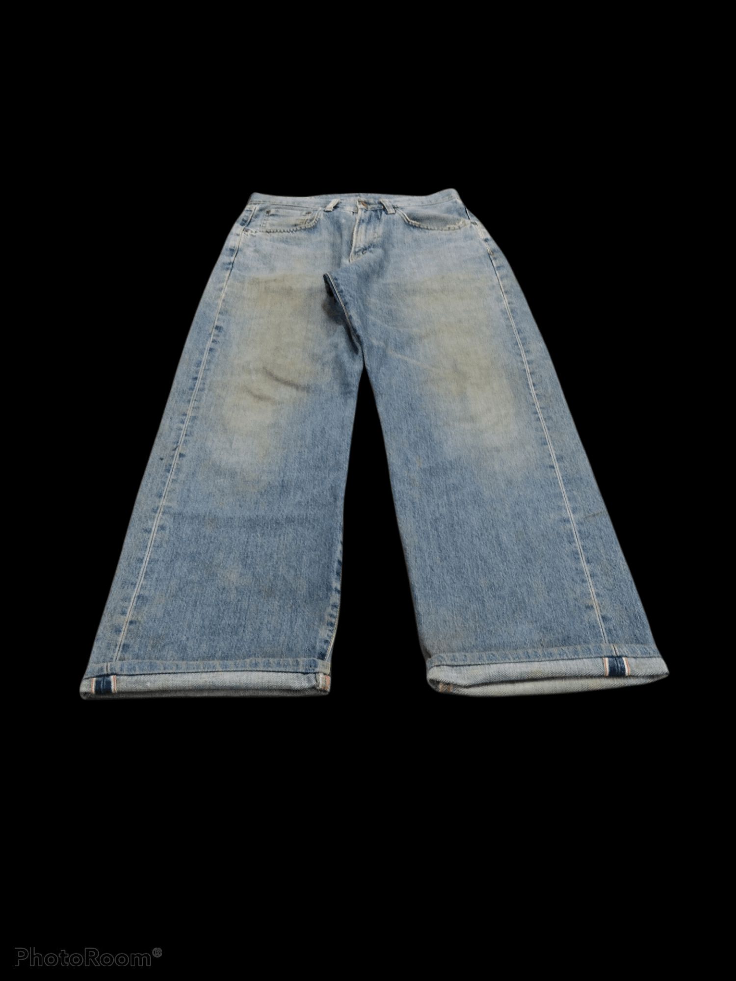 Edwin DiSTRESSED JAPANESE BRAND SELVEDGE EDWIN 505 Size US 29 - 3 Thumbnail