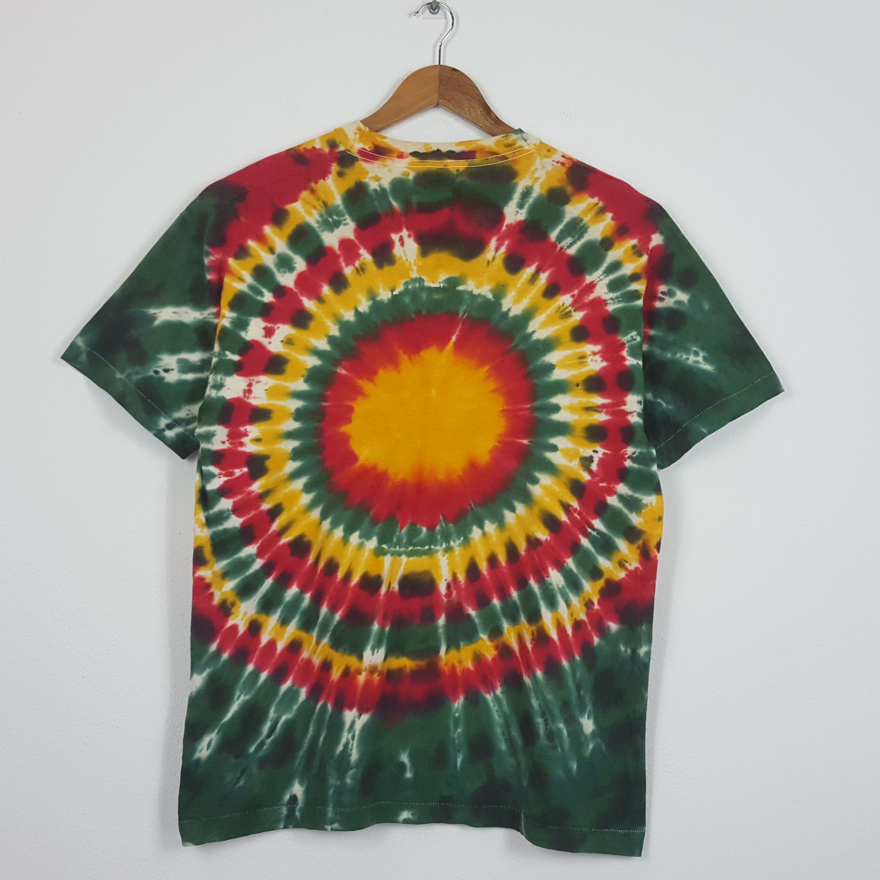 Grateful Dead × Vintage Vintage 90's Grateful Dead Tie Dye Skulls Design t-shirt Size US XL / EU 56 / 4 - 2 Thumbnail