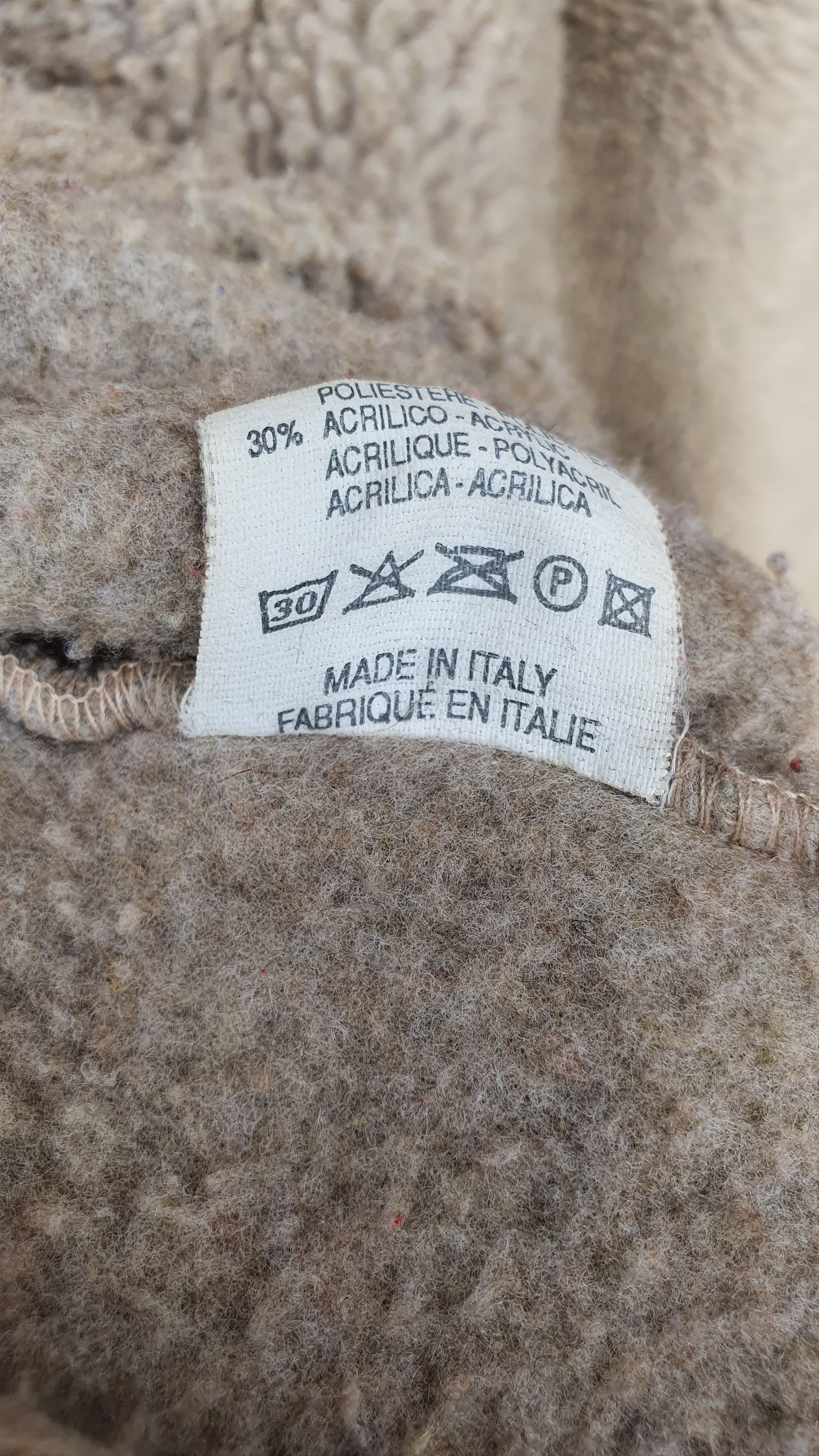 Napapijri × Vintage Vintage Napapijri Deep Peel Fleece Sherpa Rare Size Size US XL / EU 56 / 4 - 8 Thumbnail