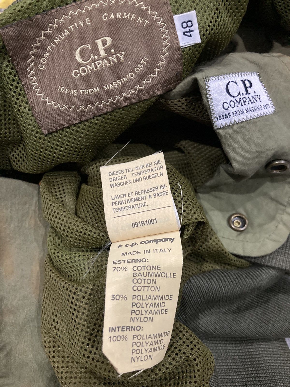 C.P. Company × Massimo Osti C.P COMPANY MASSIMO OSTI BOMBERS JACKET Size US M / EU 48-50 / 2 - 12 Thumbnail