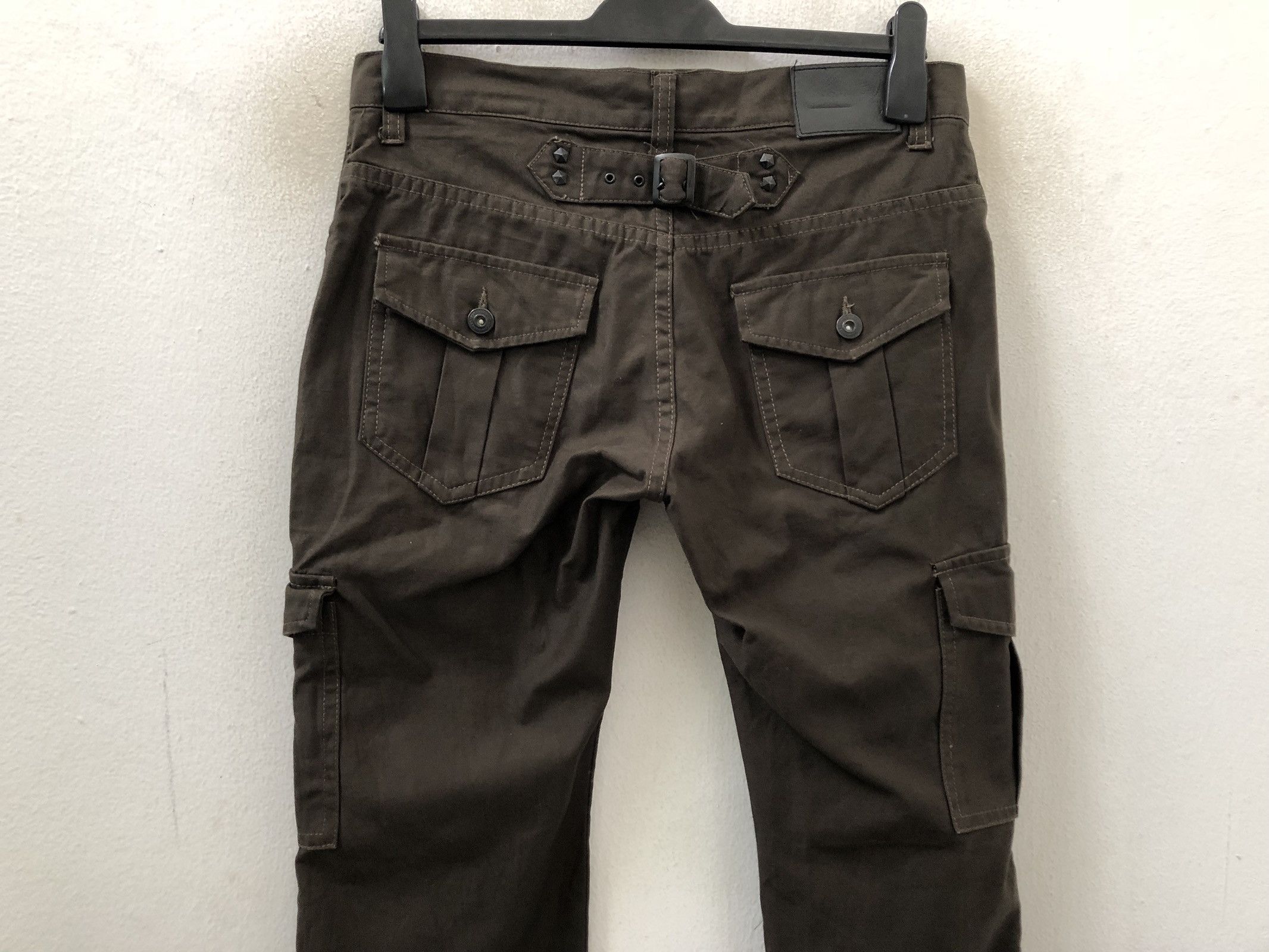 GOSTAR DE FUGA Japan FUGA Multi Pocket Zipper Hem Low Rise Cargo Trouser Size US 29 - 7 Thumbnail