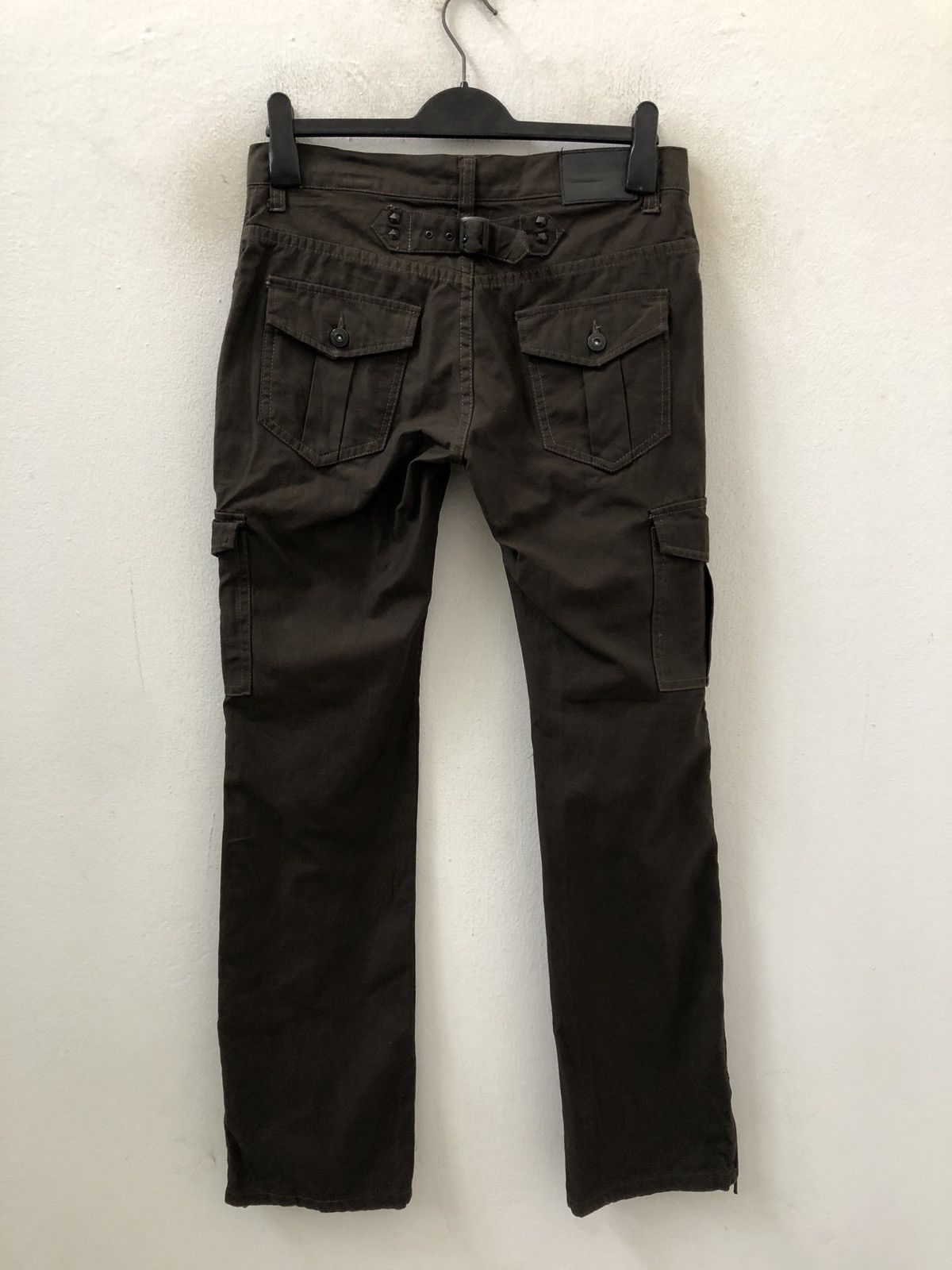 GOSTAR DE FUGA Japan FUGA Multi Pocket Zipper Hem Low Rise Cargo Trouser Size US 29 - 6 Thumbnail