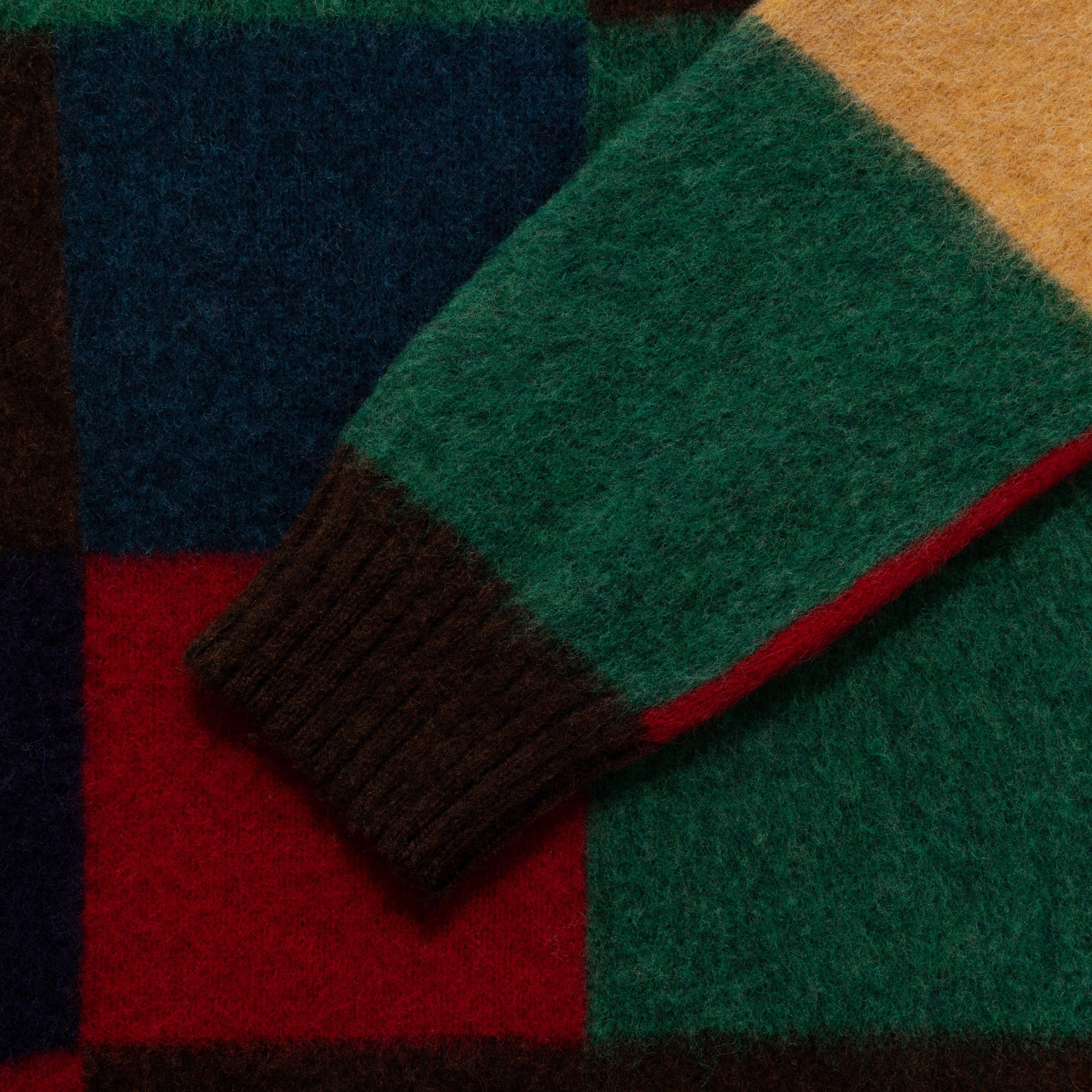 Aime Leon Dore × Drake's ALD / Drake's Colorblock Crewneck Sweater Size US XL / EU 56 / 4 - 9 Thumbnail