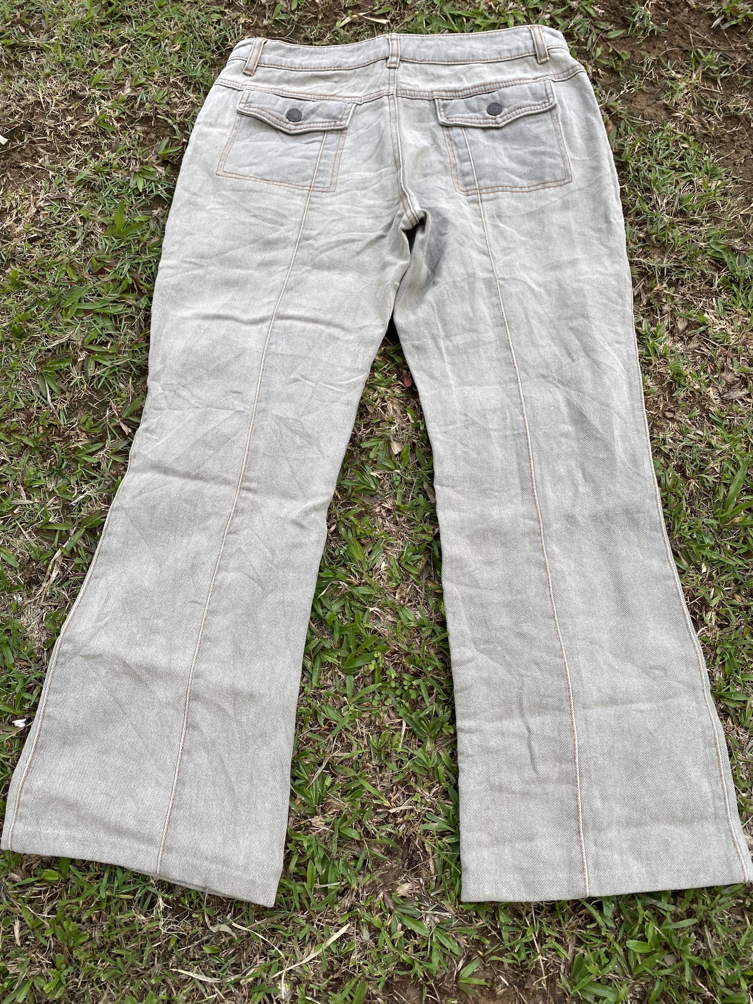 If Six Was Nine × Japanese Brand Japanese Relaxed Bush Pant Denim Jeans Size US 32 / EU 48 - 6 Thumbnail