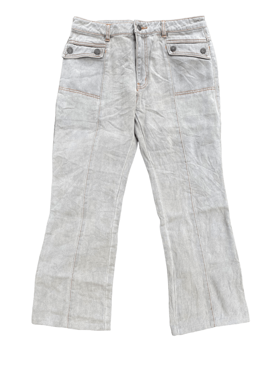 If Six Was Nine × Japanese Brand Japanese Relaxed Bush Pant Denim Jeans Size US 32 / EU 48 - 1 Thumbnail