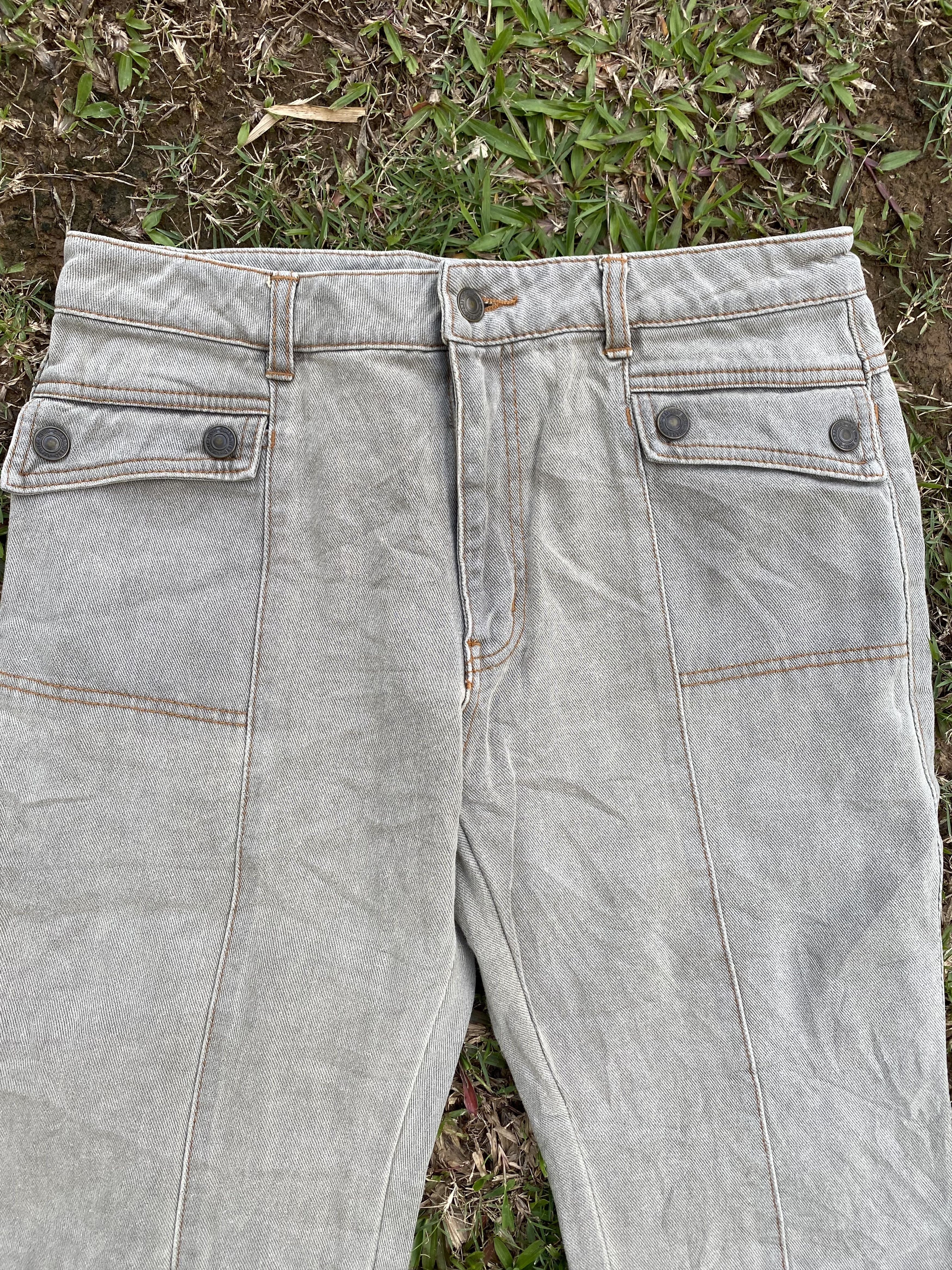 If Six Was Nine × Japanese Brand Japanese Relaxed Bush Pant Denim Jeans Size US 32 / EU 48 - 4 Thumbnail