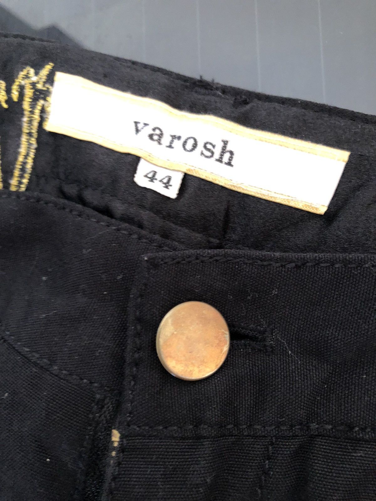 Vanquish Varosh Japan Black Bondage Punk Parachute Cargo Trouser Pant Size US 29 - 23 Thumbnail