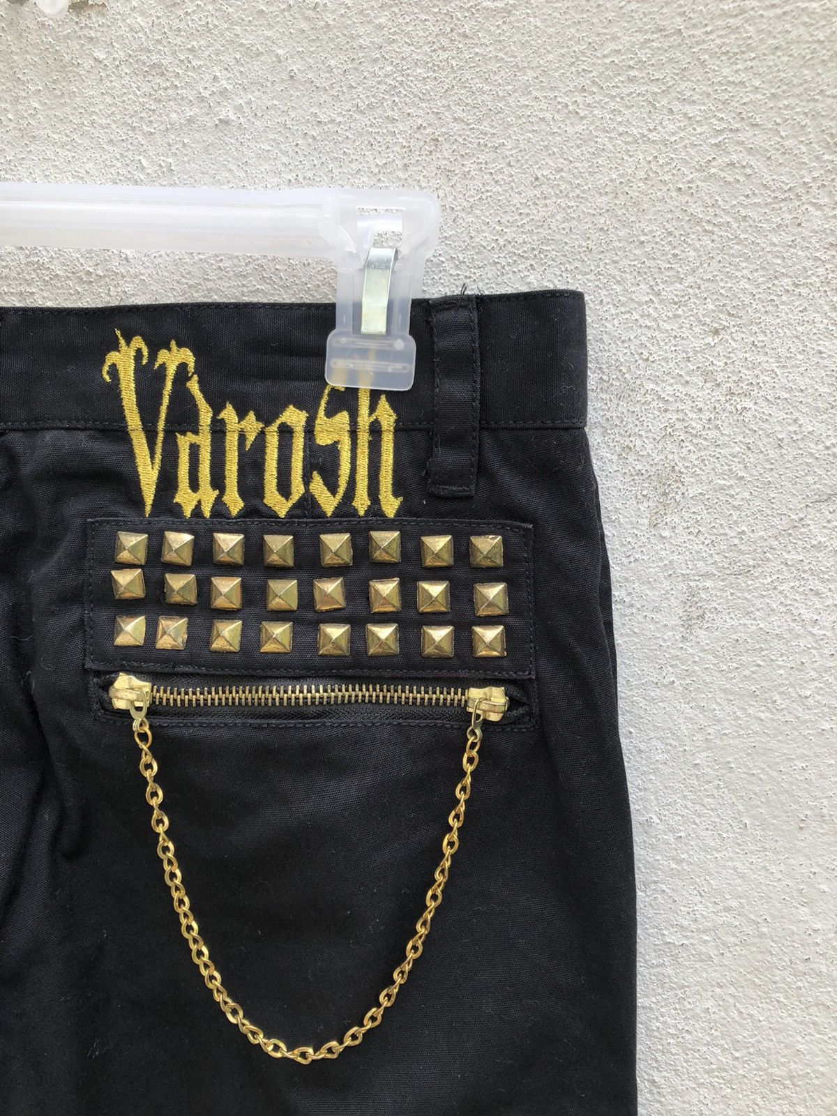 Vanquish Varosh Japan Black Bondage Punk Parachute Cargo Trouser Pant Size US 29 - 15 Thumbnail