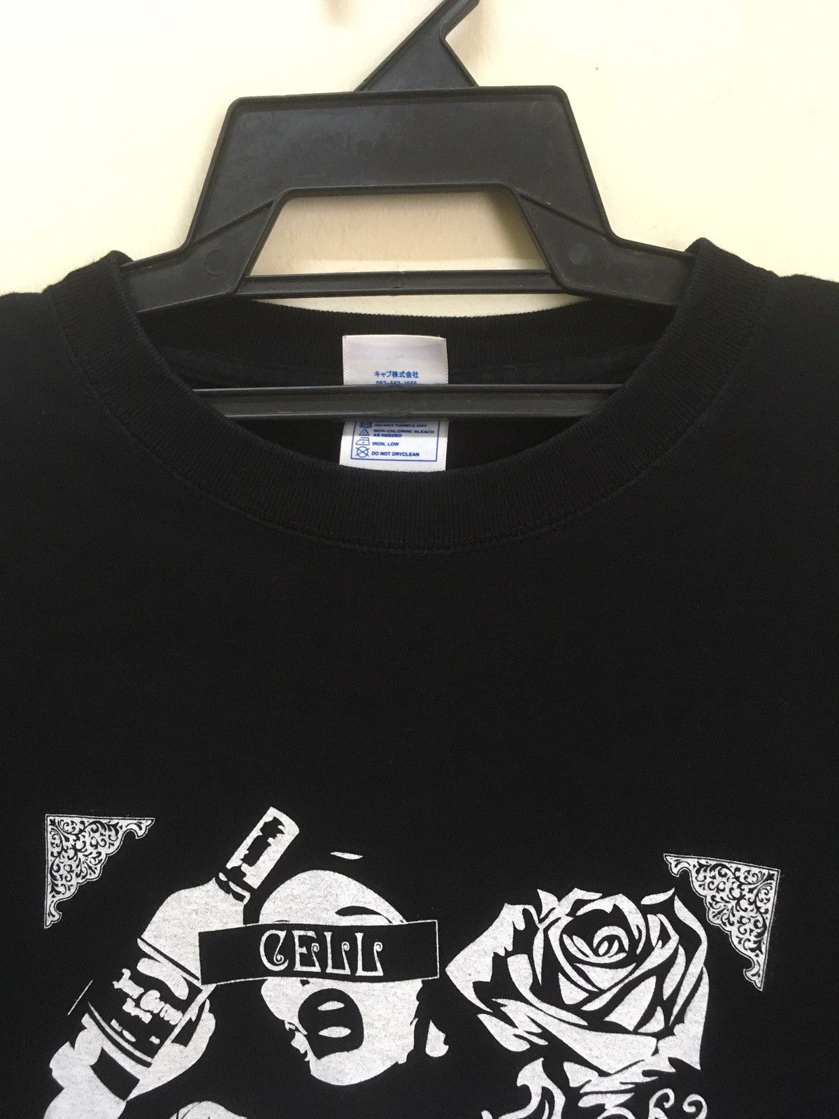 Band Tees × Vintage CELL NEW YORK BASE ROCK BAND SEXY GIRL BIG SCREEN Size US L / EU 52-54 / 3 - 4 Thumbnail