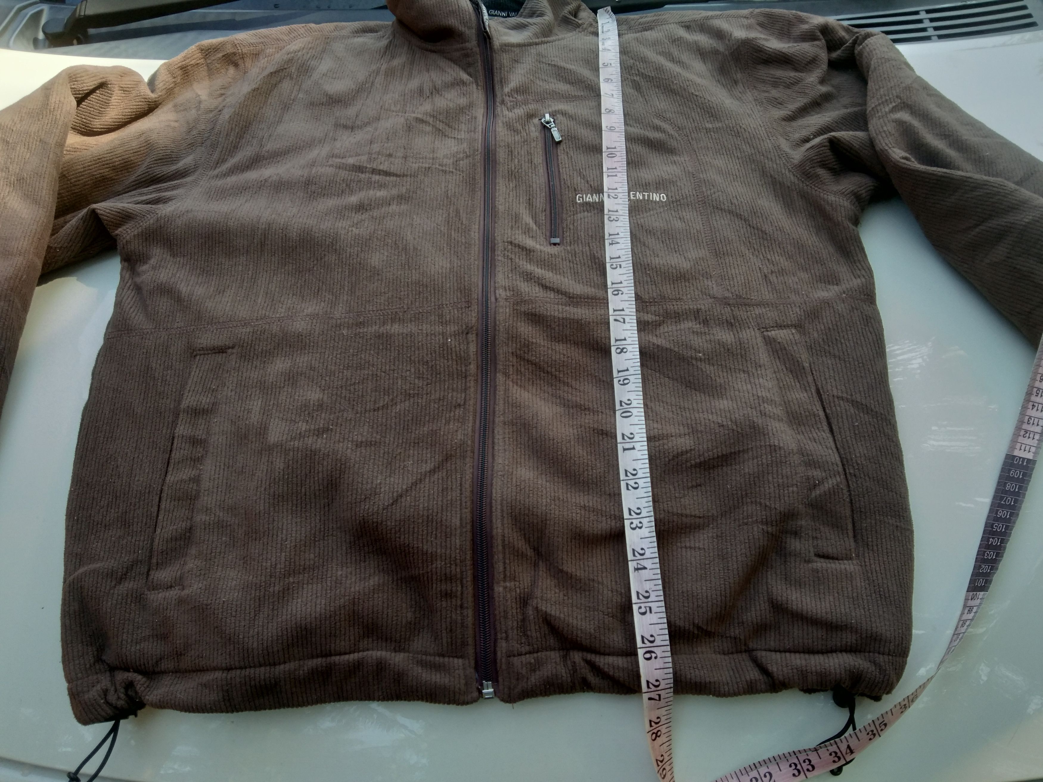 Japanese Brand GIANNI VALENTINO COLDUROY JACKET Size US L / EU 52-54 / 3 - 12 Thumbnail