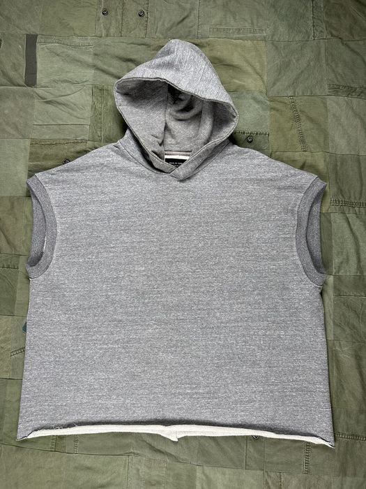 Fear of god cut best sale off hoodie