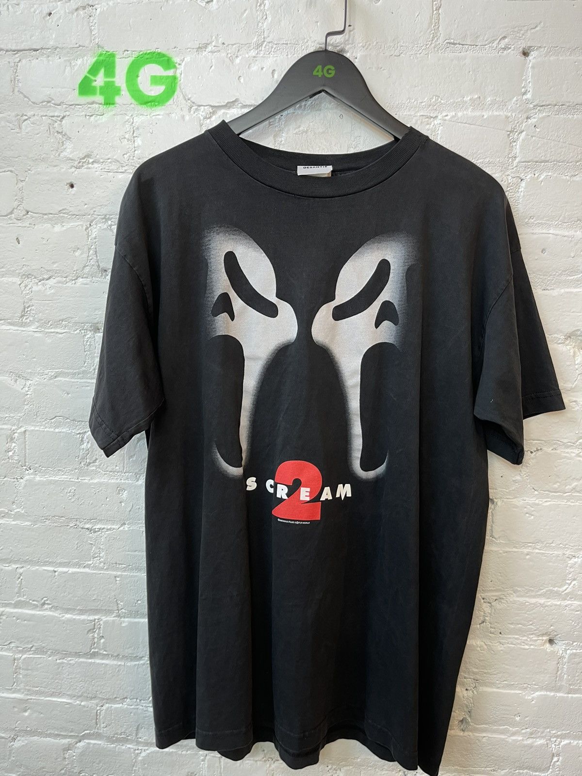 Vintage Vintage OG Authentic GHOST FACE SCREAM 2 Movie Shirt Size US XL / EU 56 / 4 - 1 Thumbnail