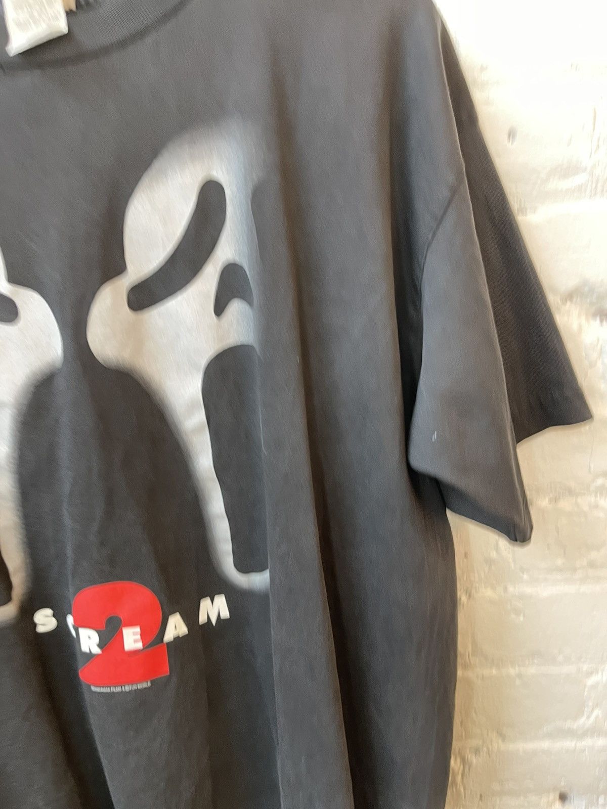 Vintage Vintage OG Authentic GHOST FACE SCREAM 2 Movie Shirt Size US XL / EU 56 / 4 - 10 Thumbnail