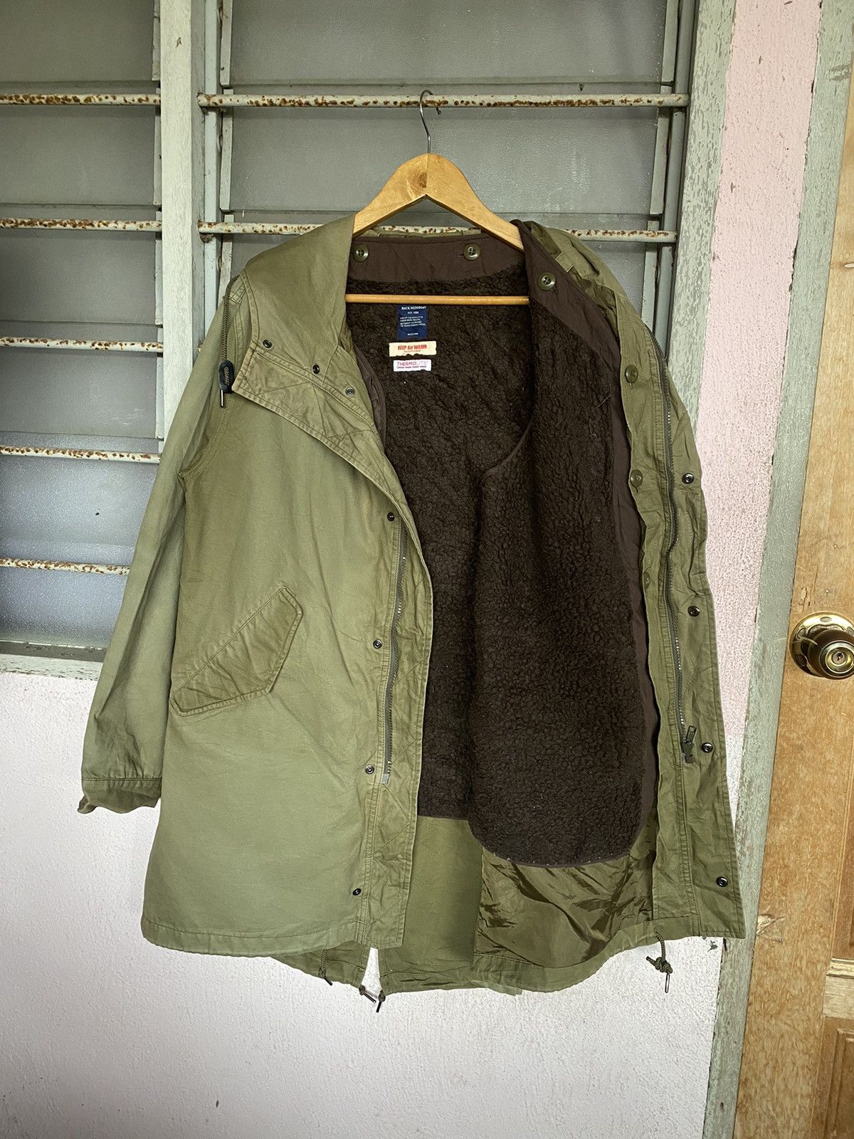Japanese Brand Back Number Fishtail Parka Size US M / EU 48-50 / 2 - 6 Thumbnail