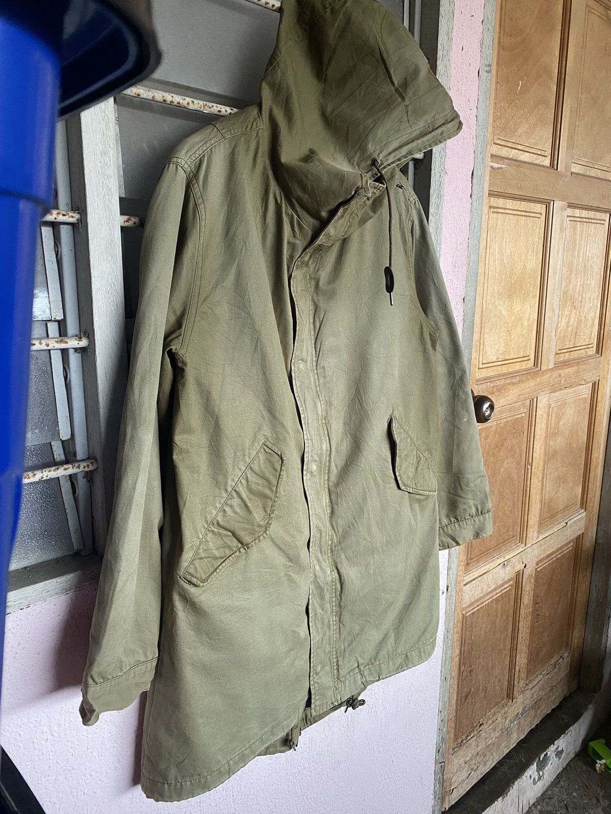 Japanese Brand Back Number Fishtail Parka Size US M / EU 48-50 / 2 - 4 Thumbnail
