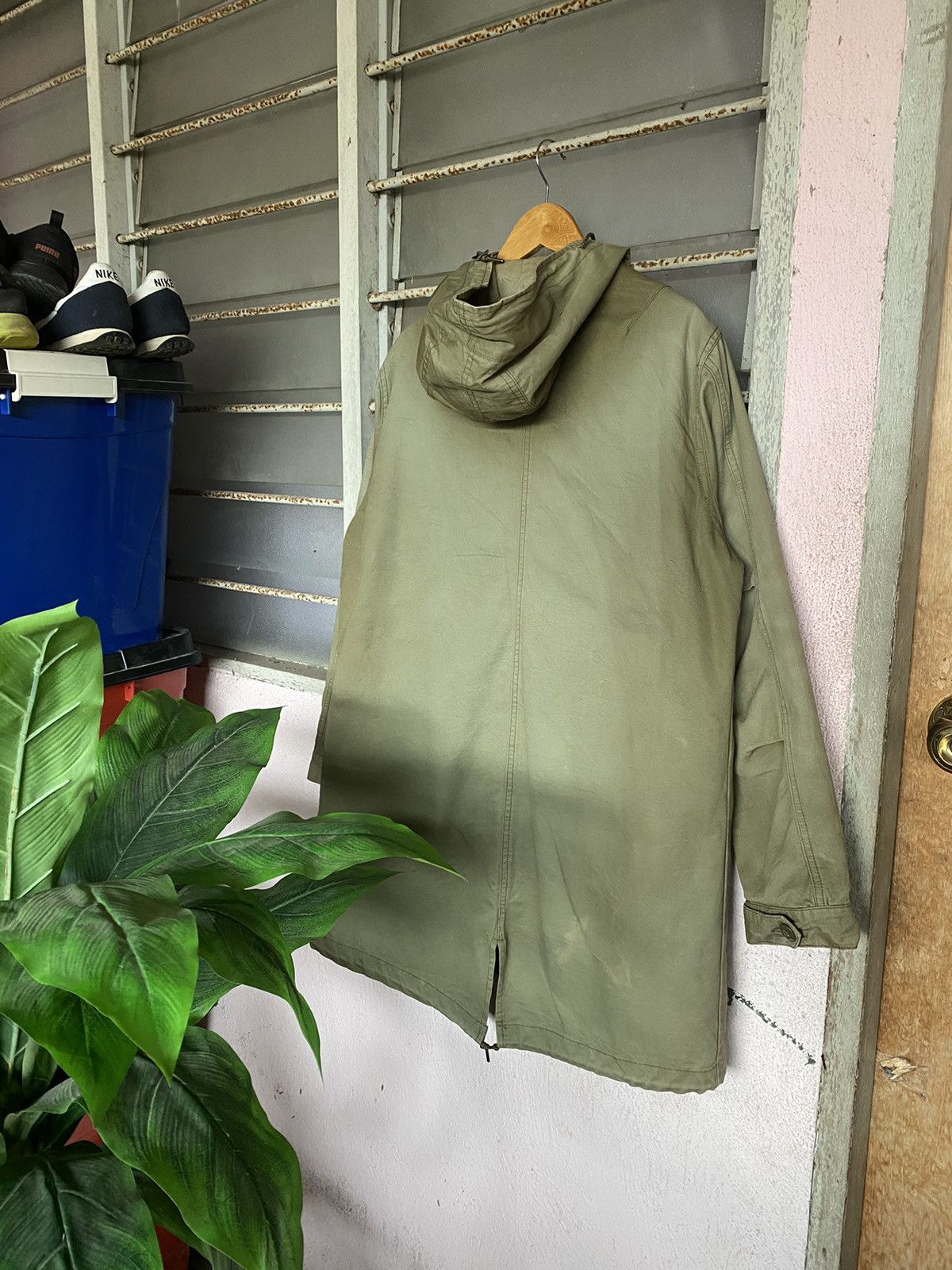 Japanese Brand Back Number Fishtail Parka Size US M / EU 48-50 / 2 - 2 Thumbnail