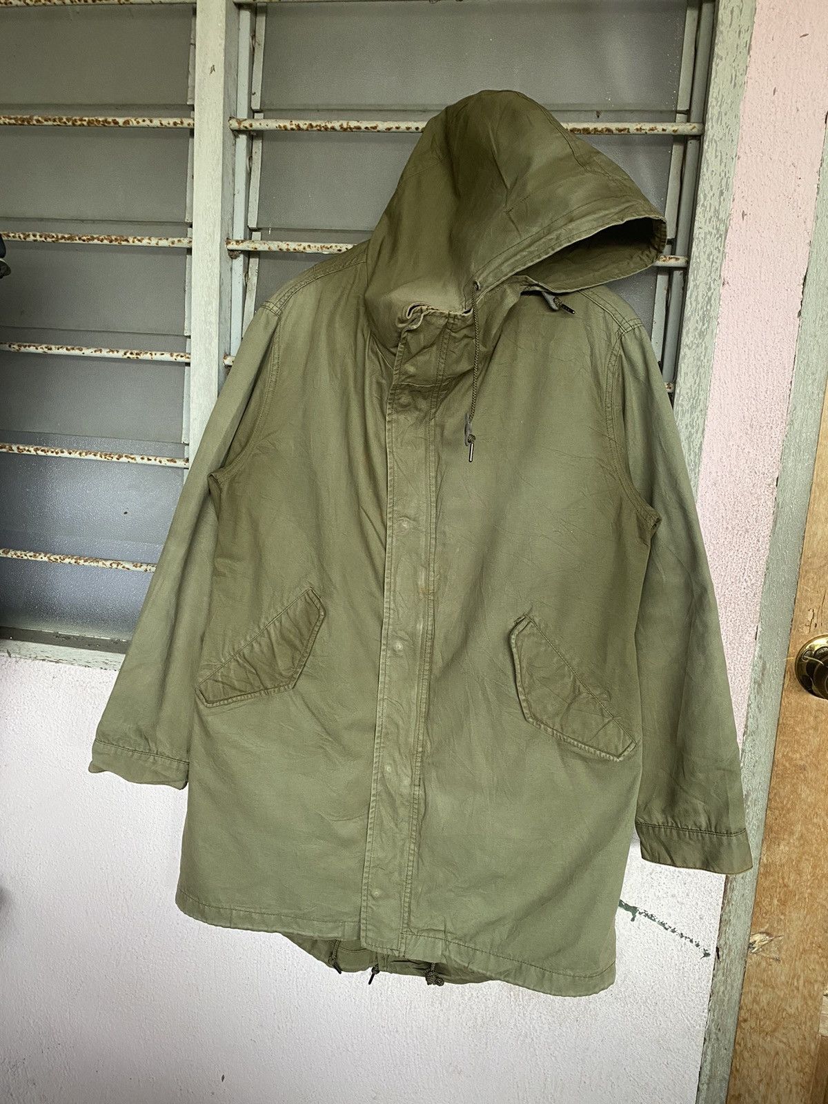 Japanese Brand Back Number Fishtail Parka Size US M / EU 48-50 / 2 - 5 Thumbnail