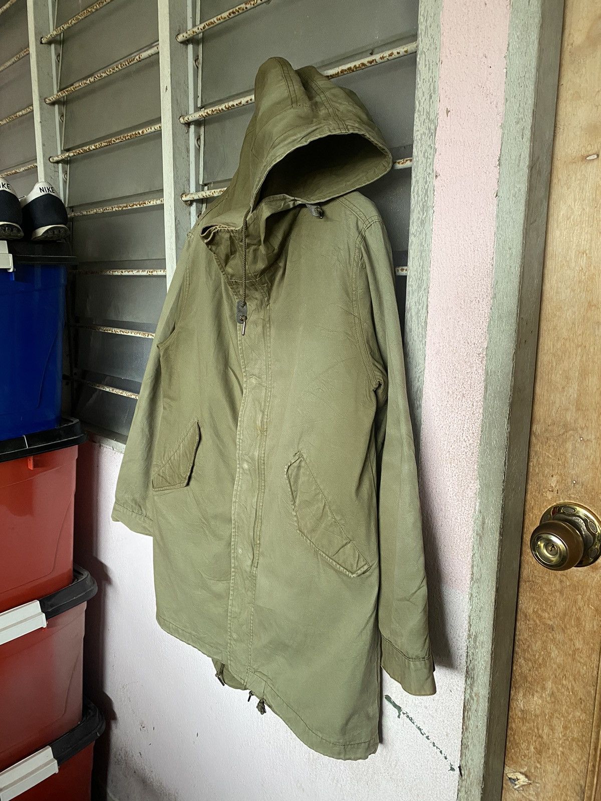 Japanese Brand Back Number Fishtail Parka Size US M / EU 48-50 / 2 - 3 Thumbnail