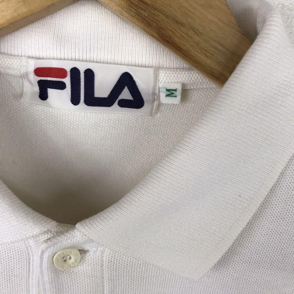 Fila × Vintage Vintage Fila Biella Italia Logo-Embroidery Collar Polo Tee Size US M / EU 48-50 / 2 - 6 Thumbnail