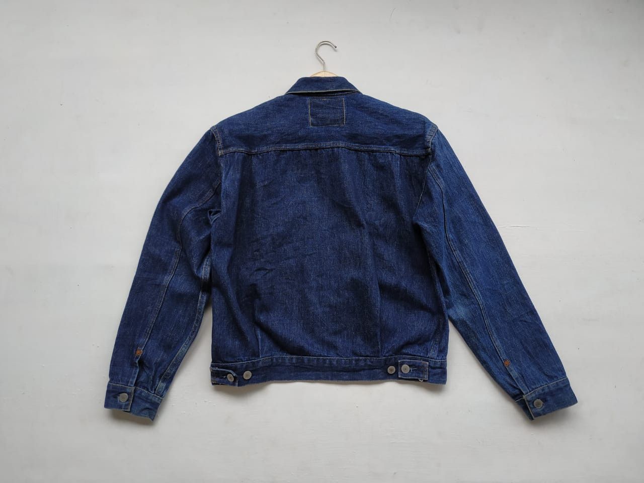 Levi's Fit S to M, 822 Stamp Button (USA Made) Type 2 Denim Jacket Size US S / EU 44-46 / 1 - 14 Thumbnail