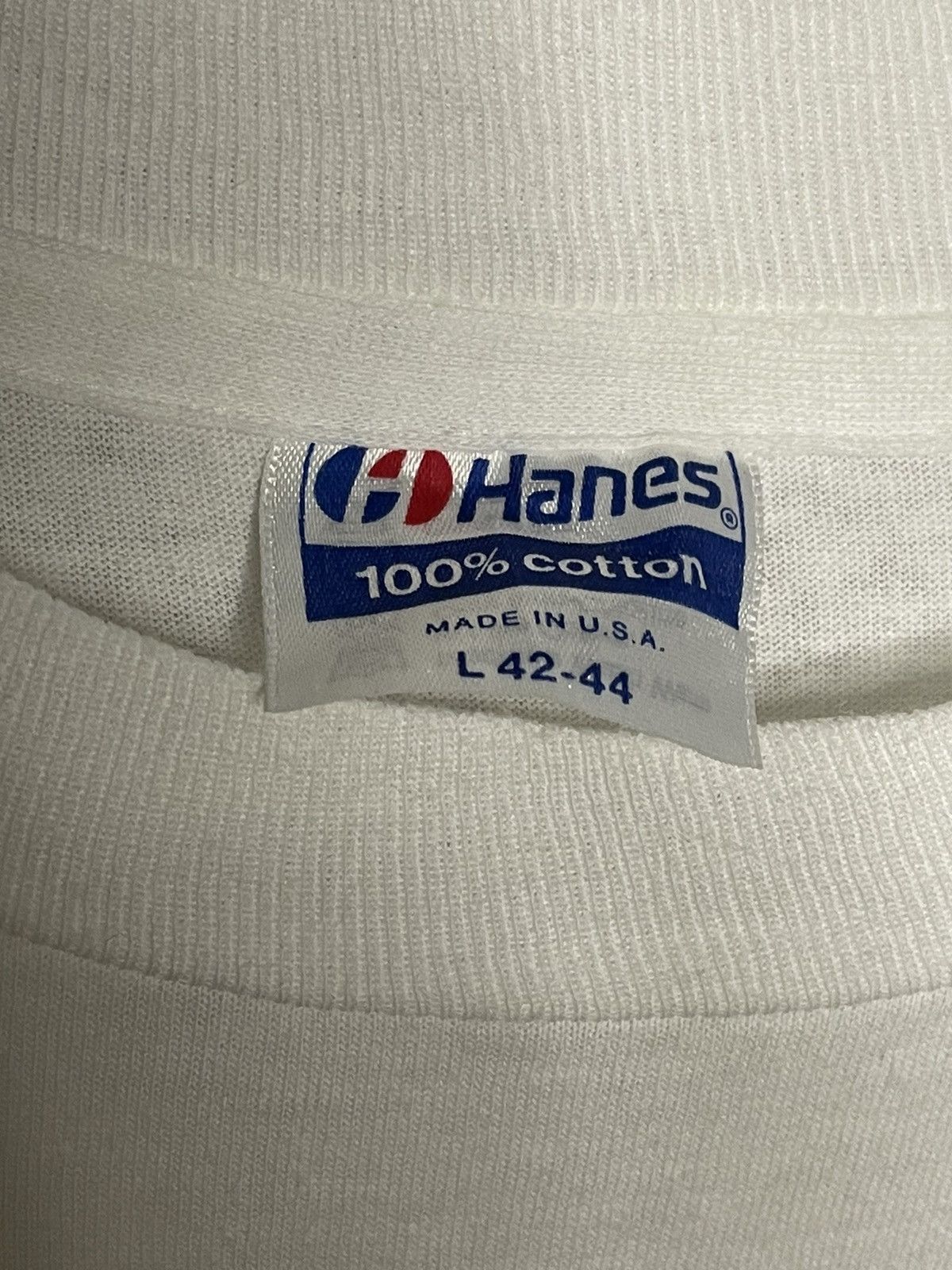 Band Tees × Vintage Vintage John Lennon 1989 Bag One Art T-Shirt Size US L / EU 52-54 / 3 - 4 Thumbnail